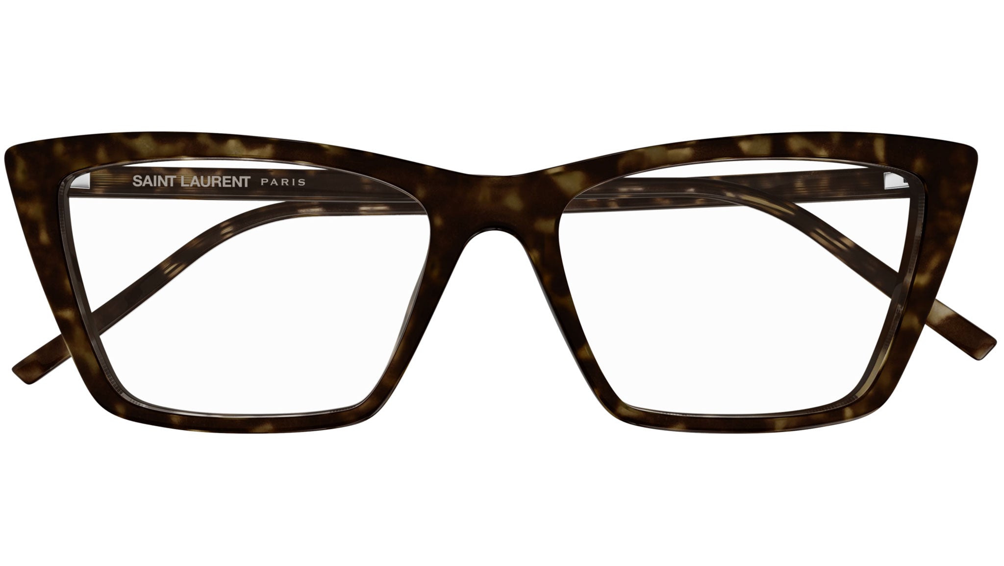 ?️ New Saint Laurent SL737 MICA THIN OPT 002 Eyeglasses - Havana Frame Saint Laurent SL 737 Mica Thin Opt 002 Glasses - Pretavoir main image 3