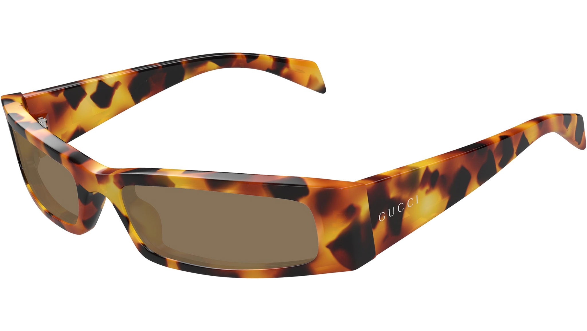 Gucci Sunglasses GG1778S 008 Shiny Spotted Havana - eye-oo.com