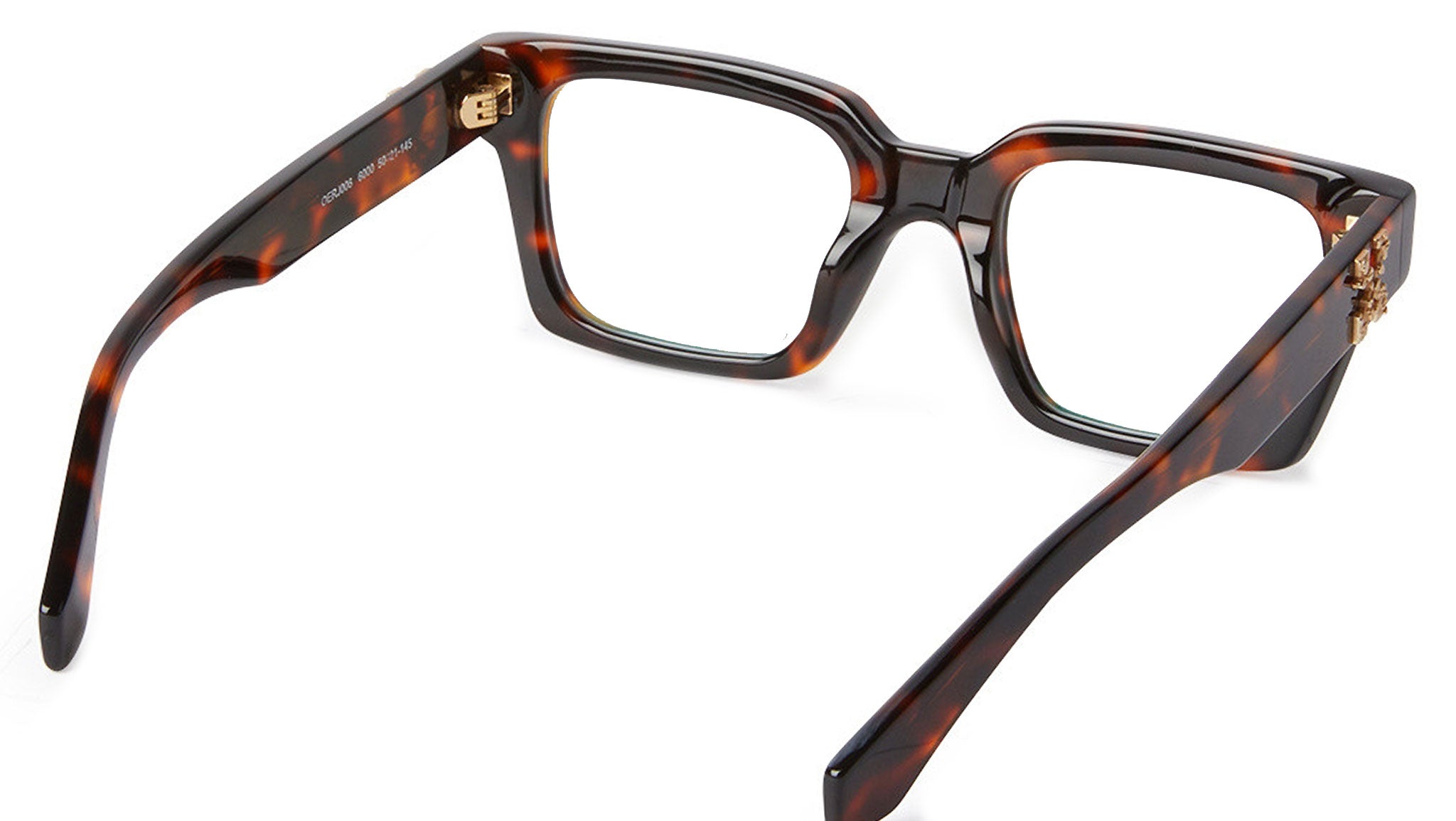 Off-White OW5003600055 Eyeglasses Havana Acetate Off-White Virgil Sunglasses 6055 Tortoise - eye-oo.com main image 2