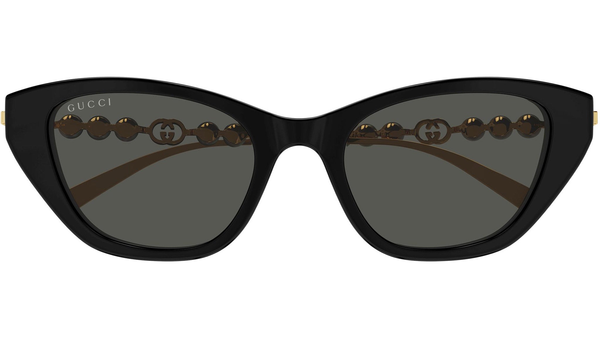 Gucci Black Cat-Eye Sunglasses-immaculate condition/practically new Gucci GG1968S 001 Black Cat Eye Sunglasses - eye-oo.com main image 4