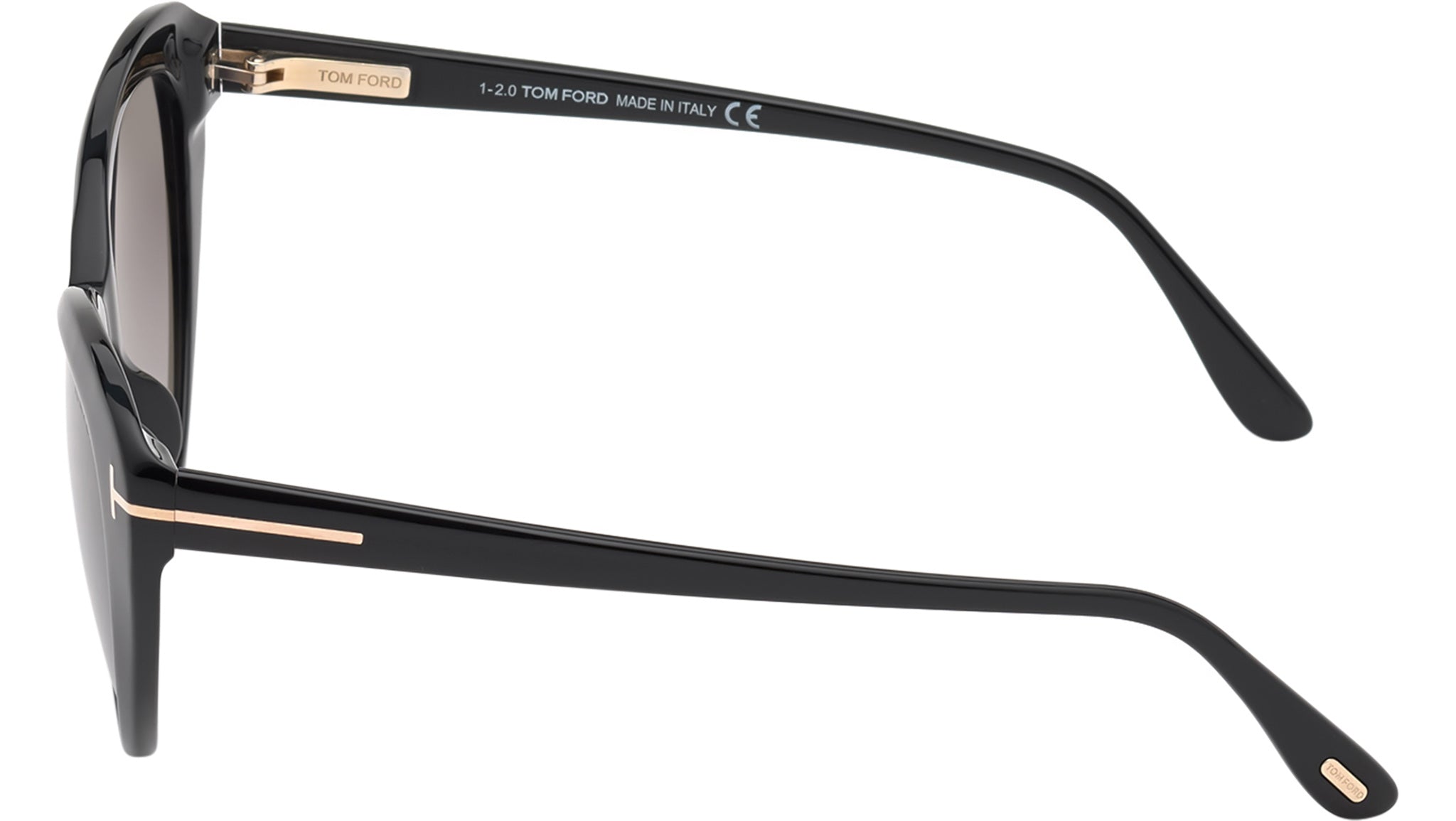 Tom Ford Harlow Acetate Cat-eye Sunglasses in Black Smoke TOM FORD Harlow 56MM Cat Eye Sunglasses | Saks Fifth Avenue main image 3