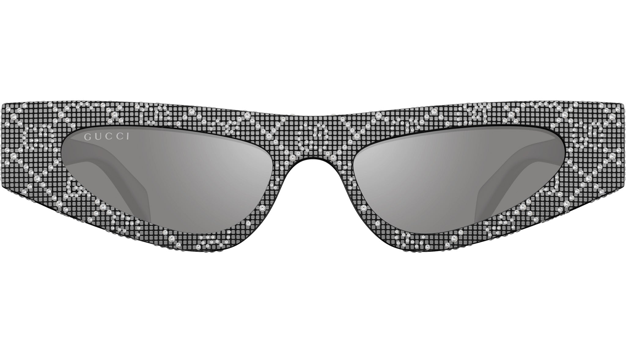 Gucci Sunglasses GG1779S 009 Black Black Strass - eye-oo.com