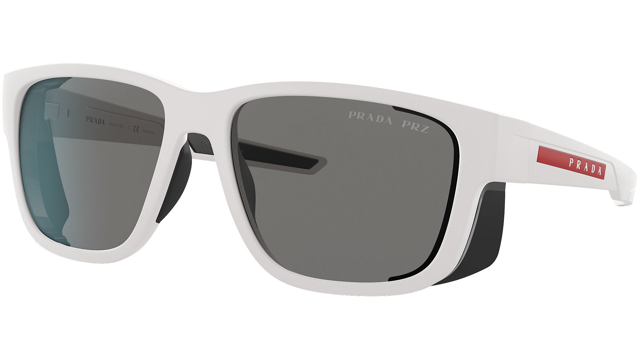 Prada Linea Rossa Sunglasses PS 07WS TWK02G White - eye-oo.com