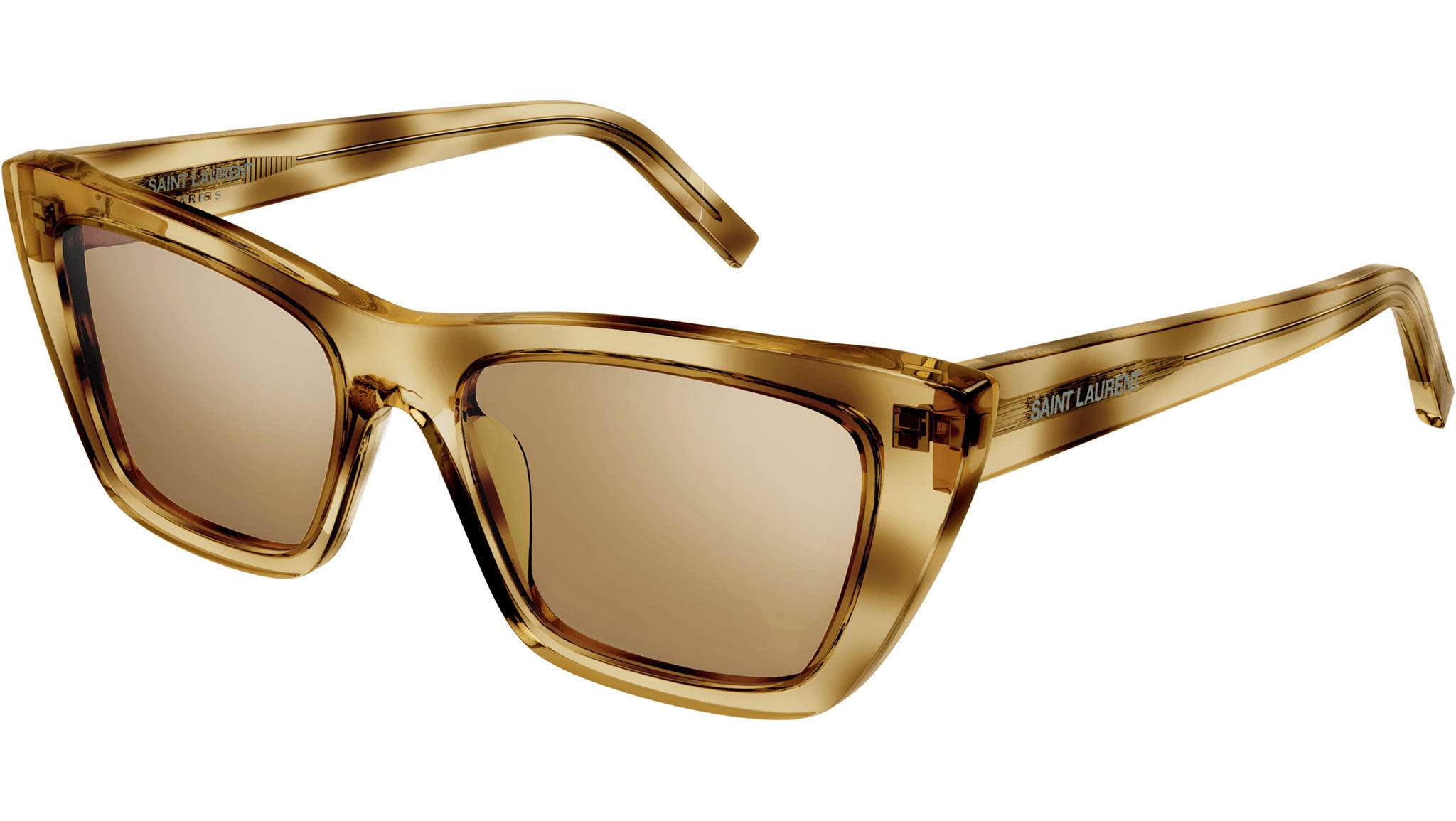 Saint Laurent SL 276 Mica 022 Yellow Havana Sunglasses - eye-oo.com