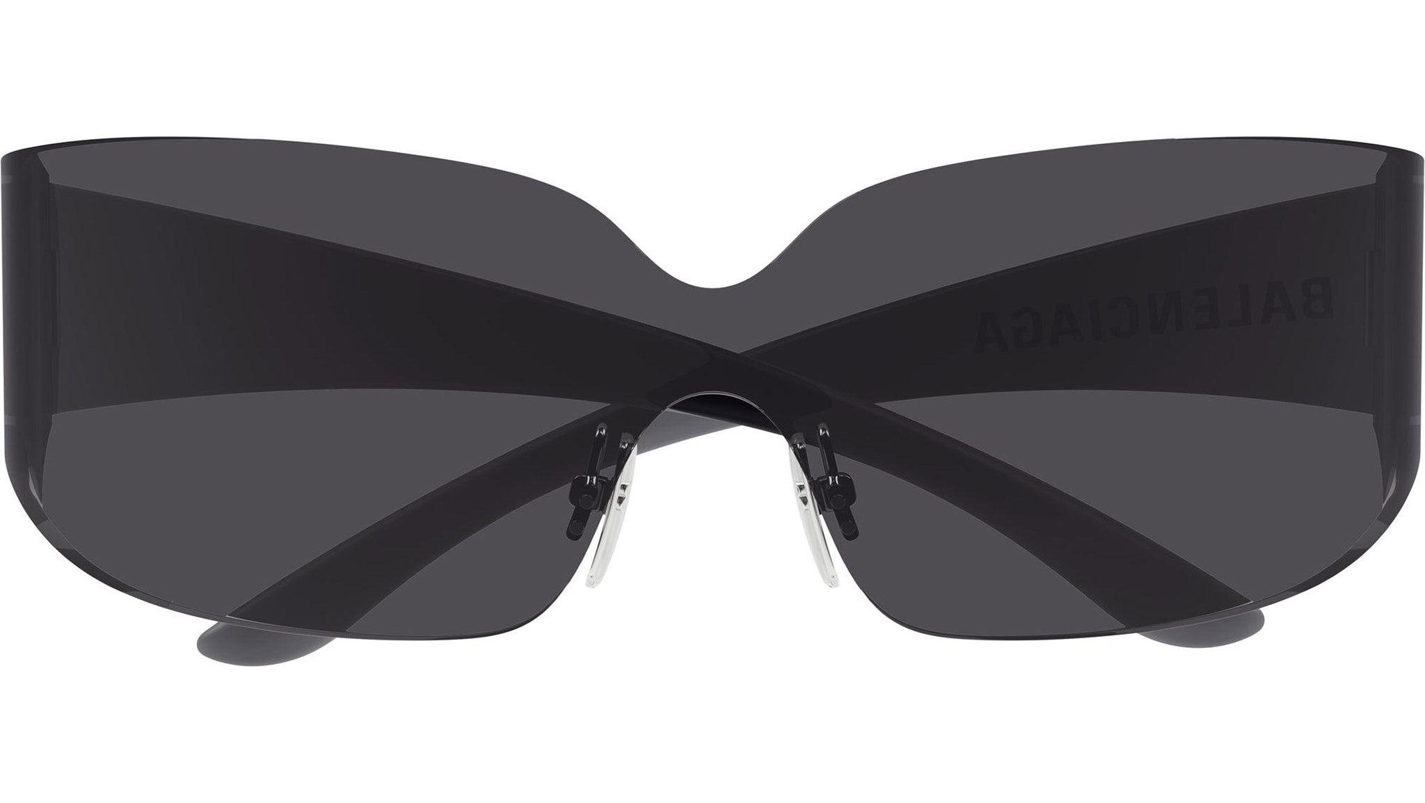 BB0421S Balenciaga Shield Sunglasses 001 Grey - eye-oo.com display picture 1