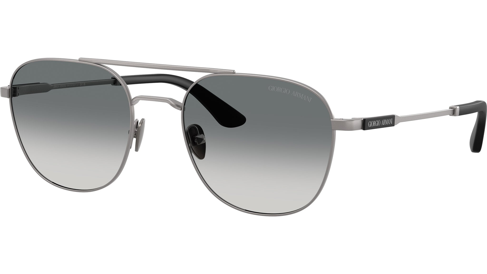 Armani AR 6178 Sunglasses 300371 Matte Gunmetal - eye-oo.com