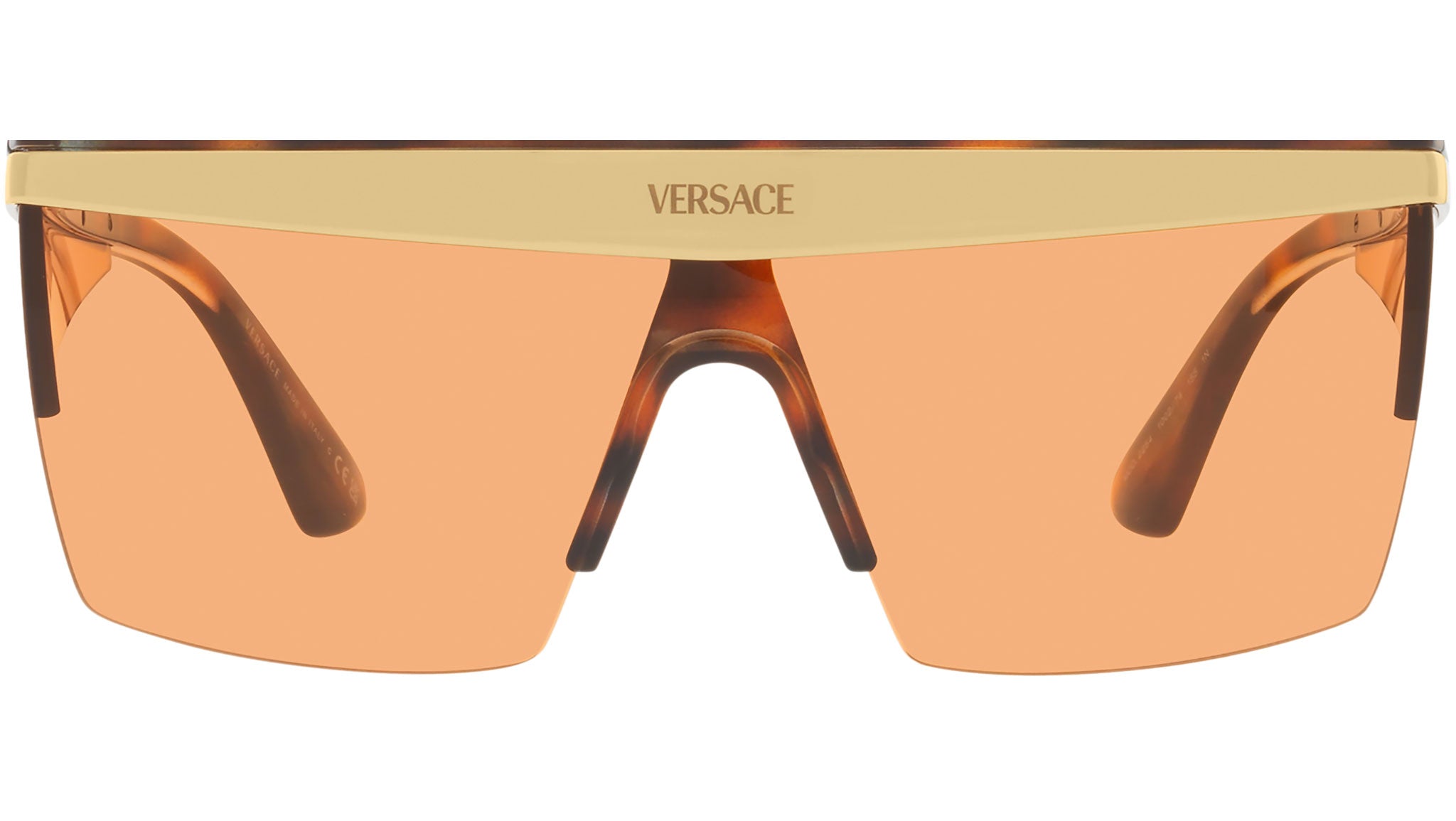 Versace Havana Sunglasses Tortoise Brown Gold Luxury NEW Versace VE4238B 967/2L Tortoise Brown Luxury Italy  main image 3
