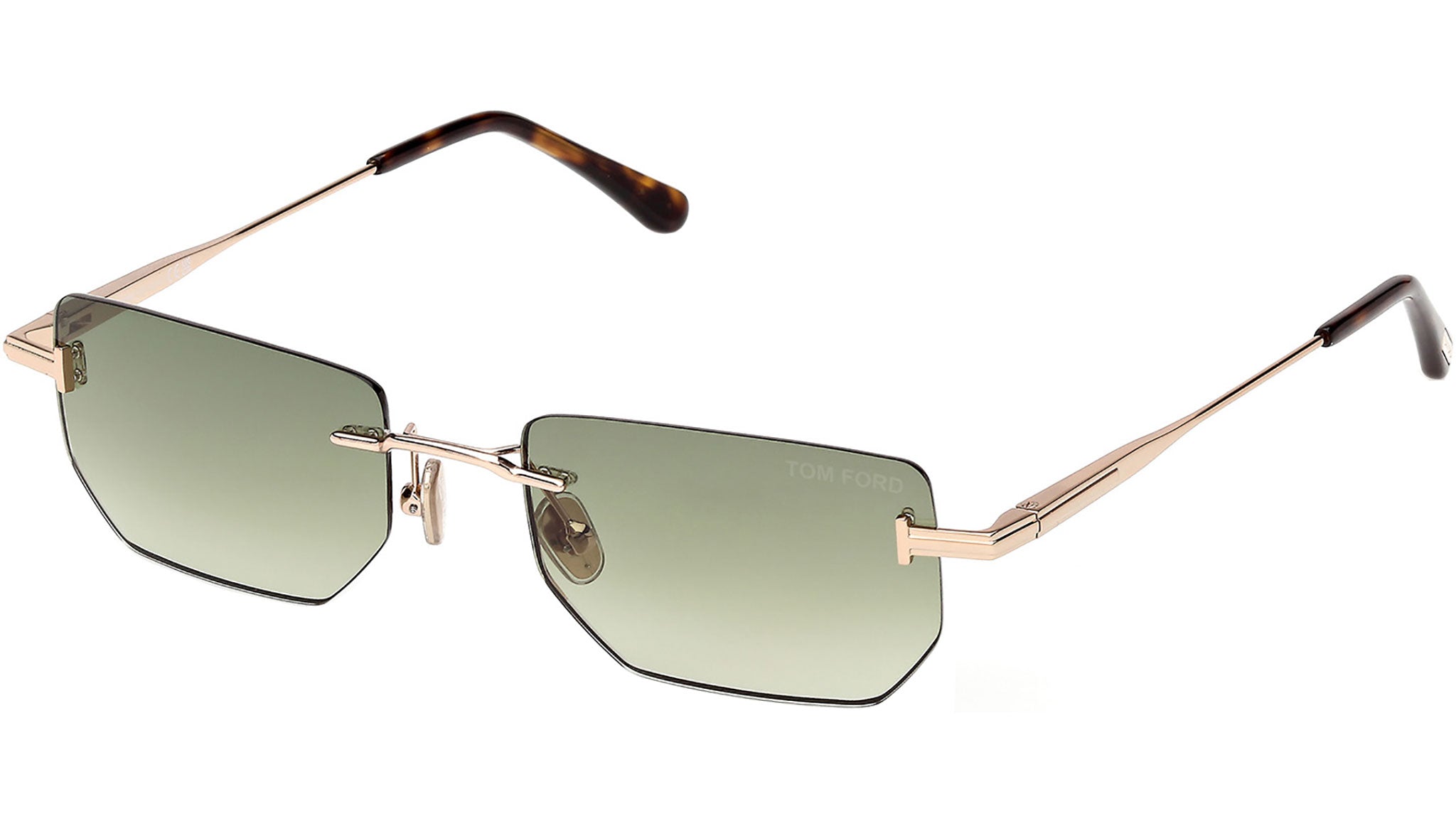 Tom Ford Ethan-02 Sunglasses FT1355 28P Shiny Rose Gold  display picture 1