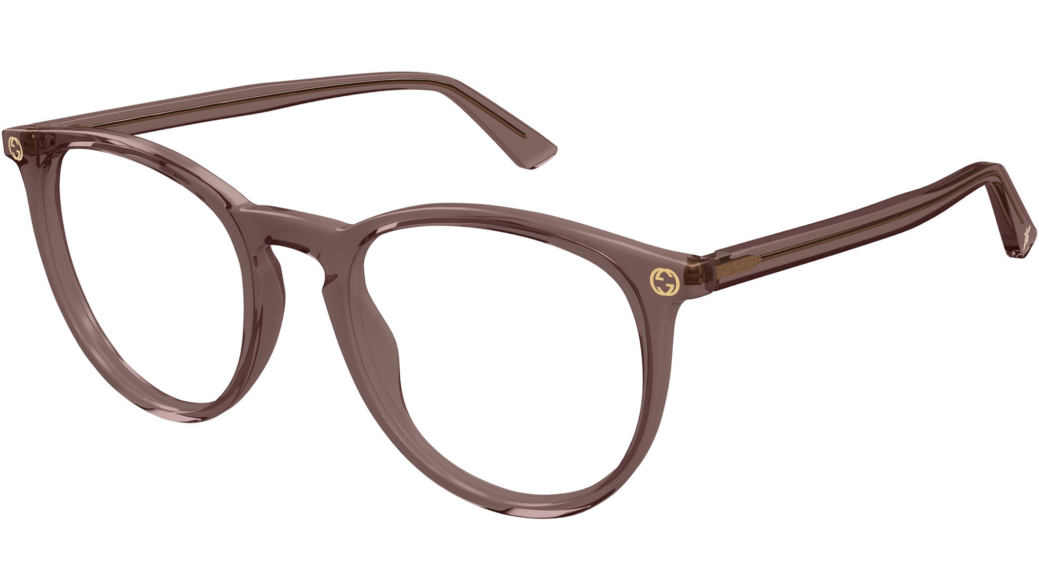 Gucci GG0027O 017 Brown Panthos Eyeglasses - eye-oo.com display picture 1