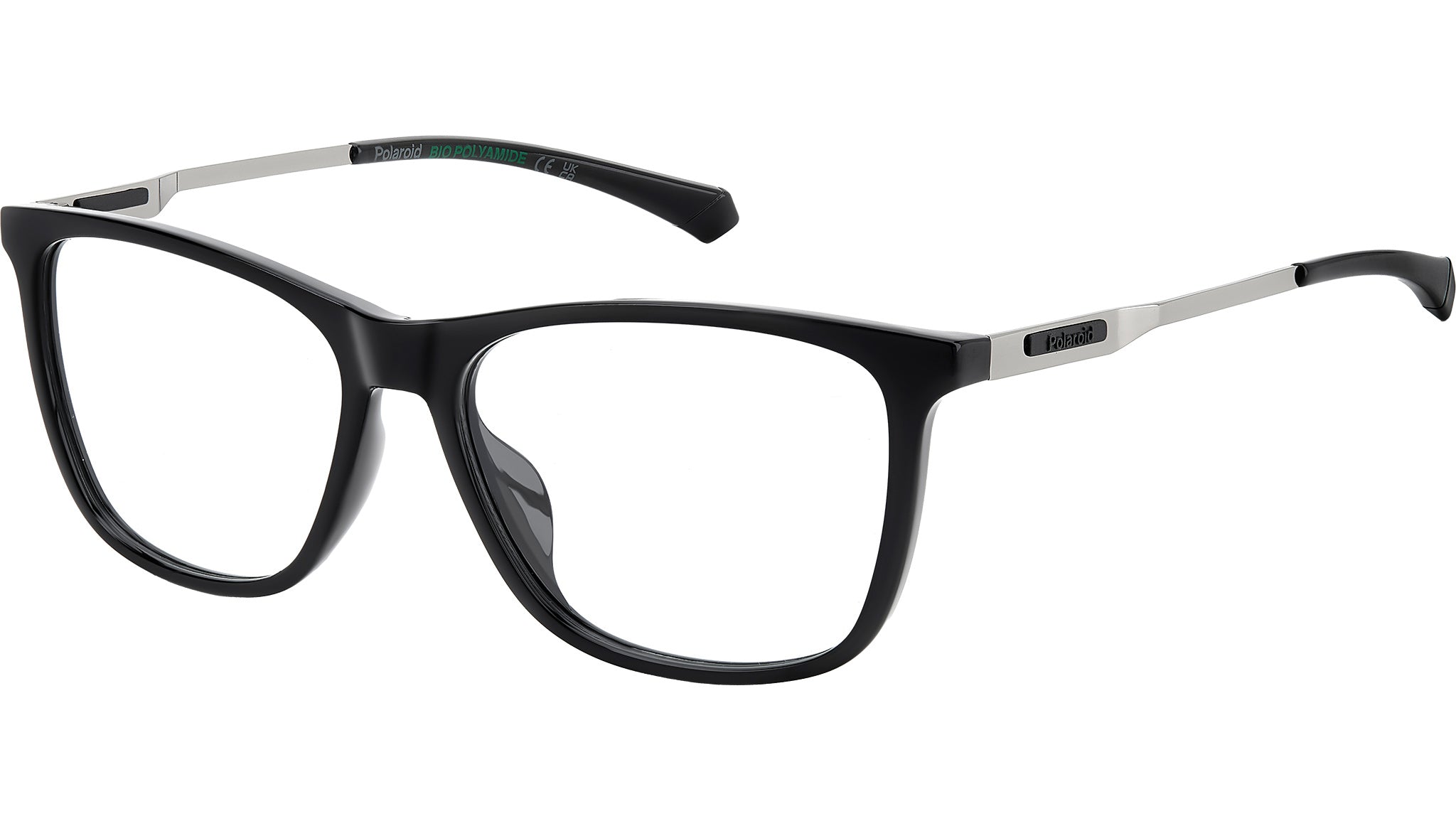 Polaroid Black Eco Polyamide Glasses Women\'s (Frames) PLD D552 main image 3