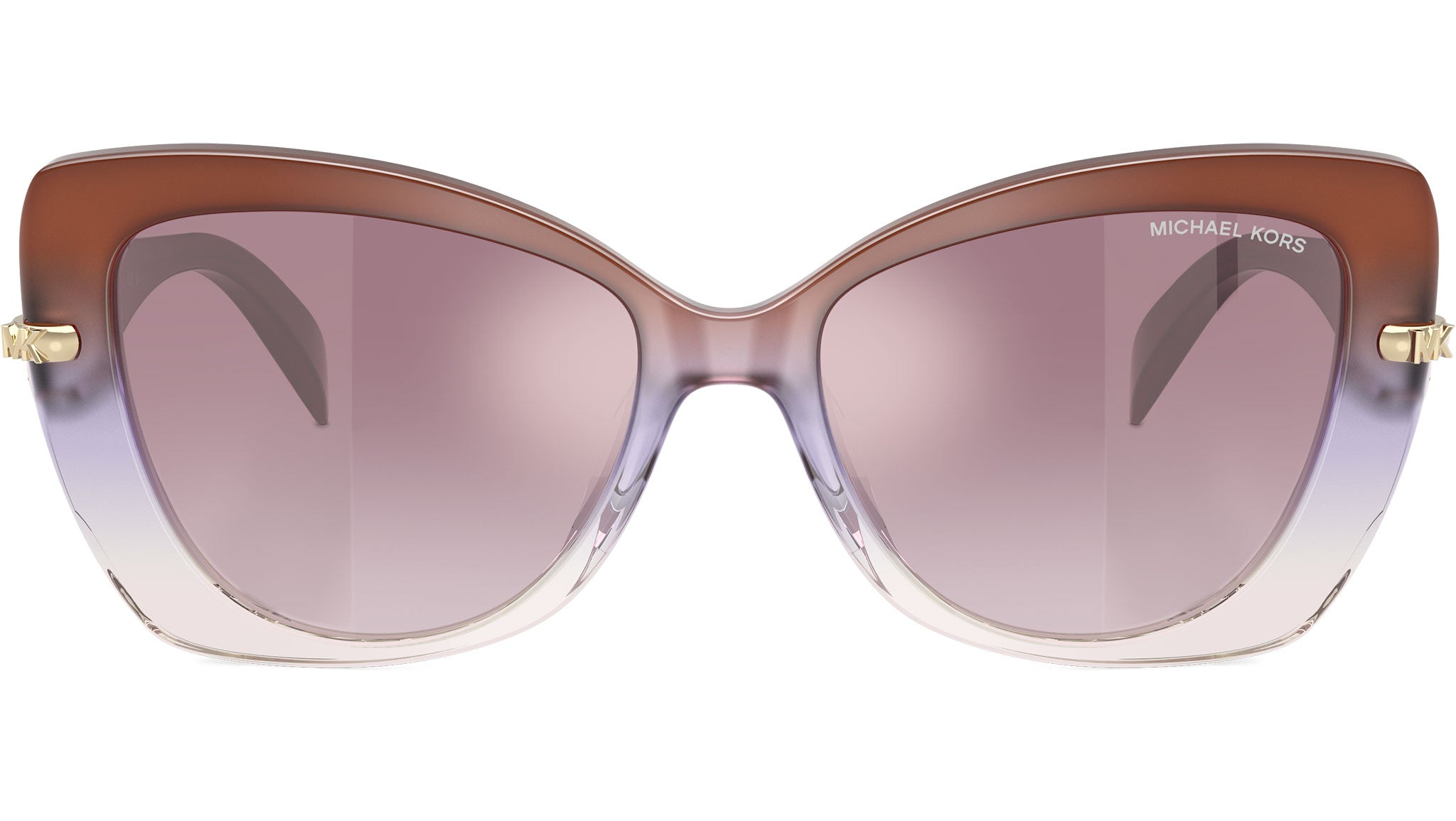 Michael Kors brown gradient lens sunglasses Michael Kors Atlanta MK2258U Luggage Tort/Brown Polarised main image 3