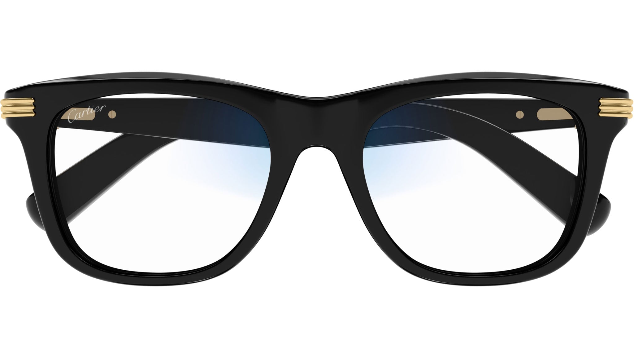 Cartier Première CT0396S Sunglasses 006 Shiny Black - eye-oo.com