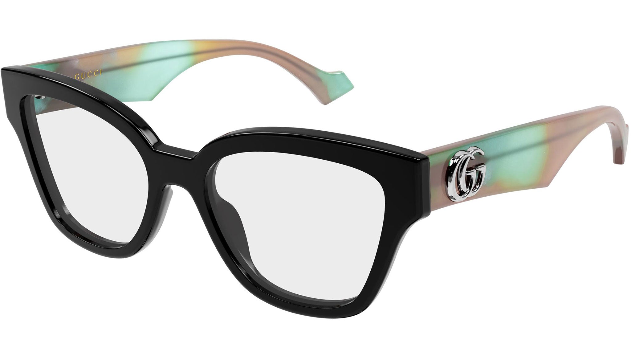 Gucci Women Eyeglasses Black Demo Cat Eye GG1424O 005 BRAND NEW NEW GUCCI GG1424O 005 Black 54mm Eyeglasses | eBay main image 2