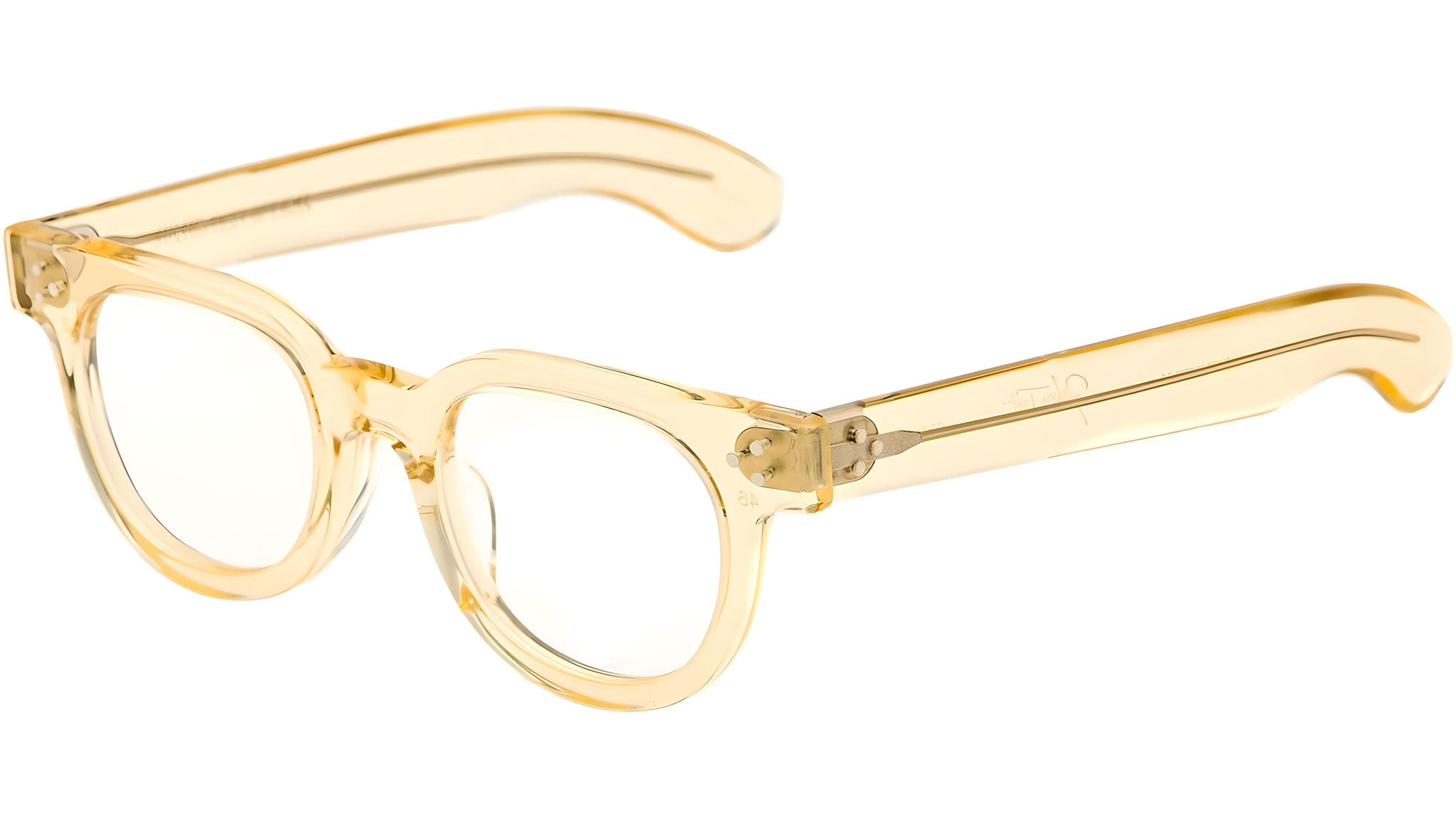 サングラス/メガネ Julius tart optical  "FDR" Champagne Julius Tart FDR R Optical Frame Champagne - eye-oo.com