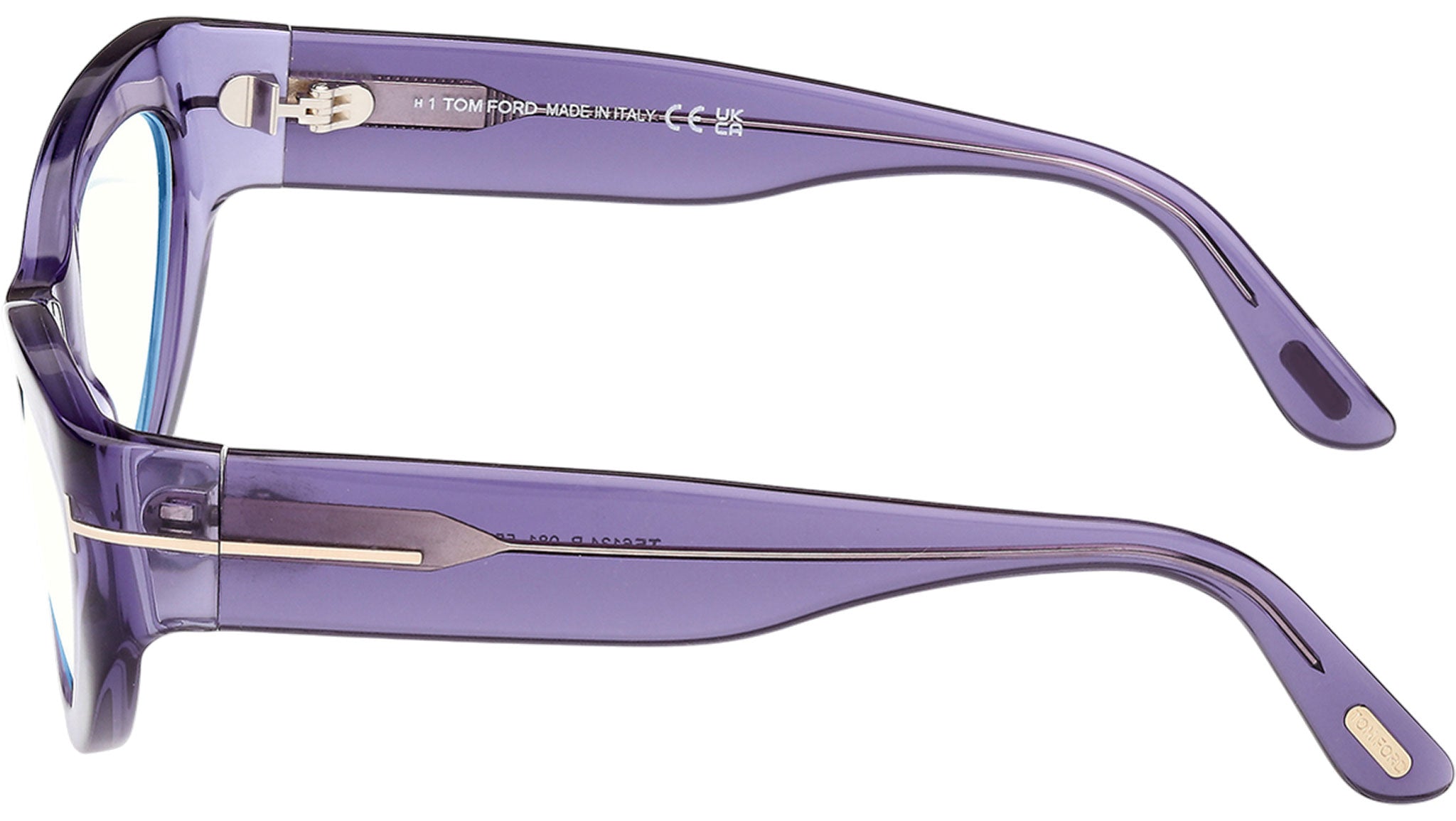 Tom Ford FT6134-B Glasses 081 Shiny Violet - eye-oo.com