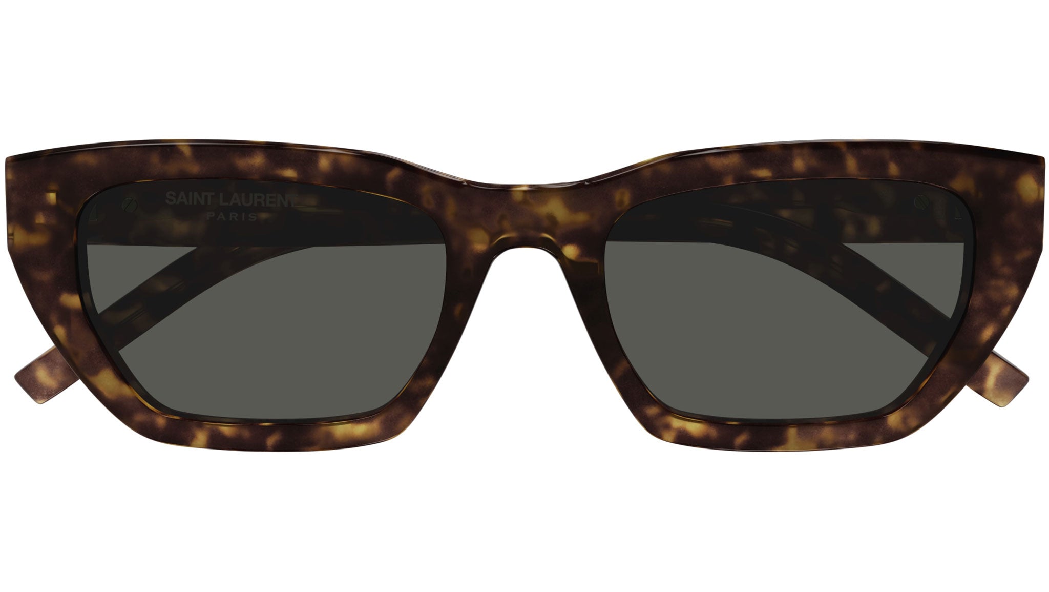 Saint Laurent SL M127/F Sunglasses 002 Dark Havana - eye-oo.com