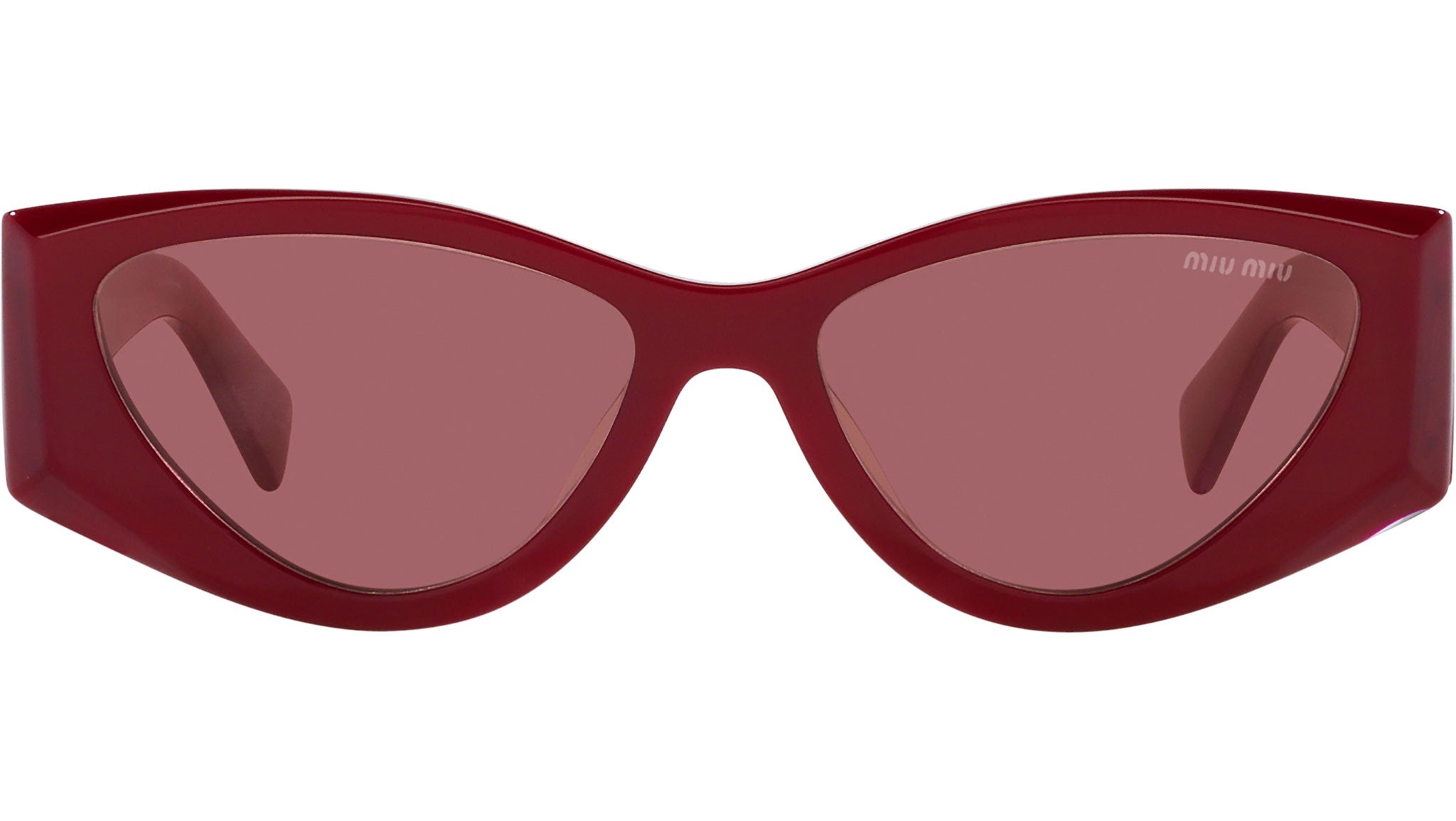 Miu Miu MU 06YS Sunglasses 16H08S Red - eye-oo.com