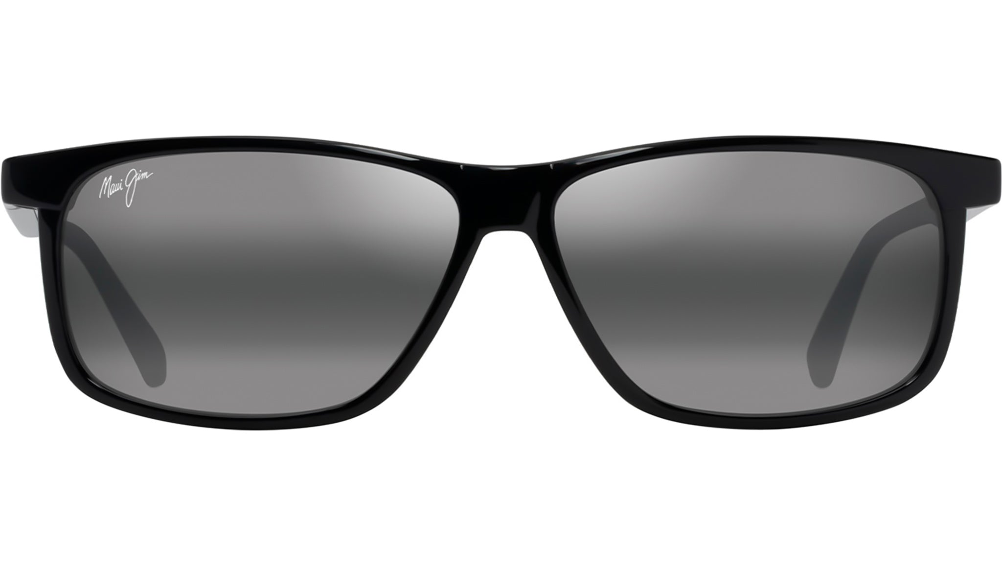 Maui Jim Pulama 618 02 Sunglasses Shiny Black Polarized 