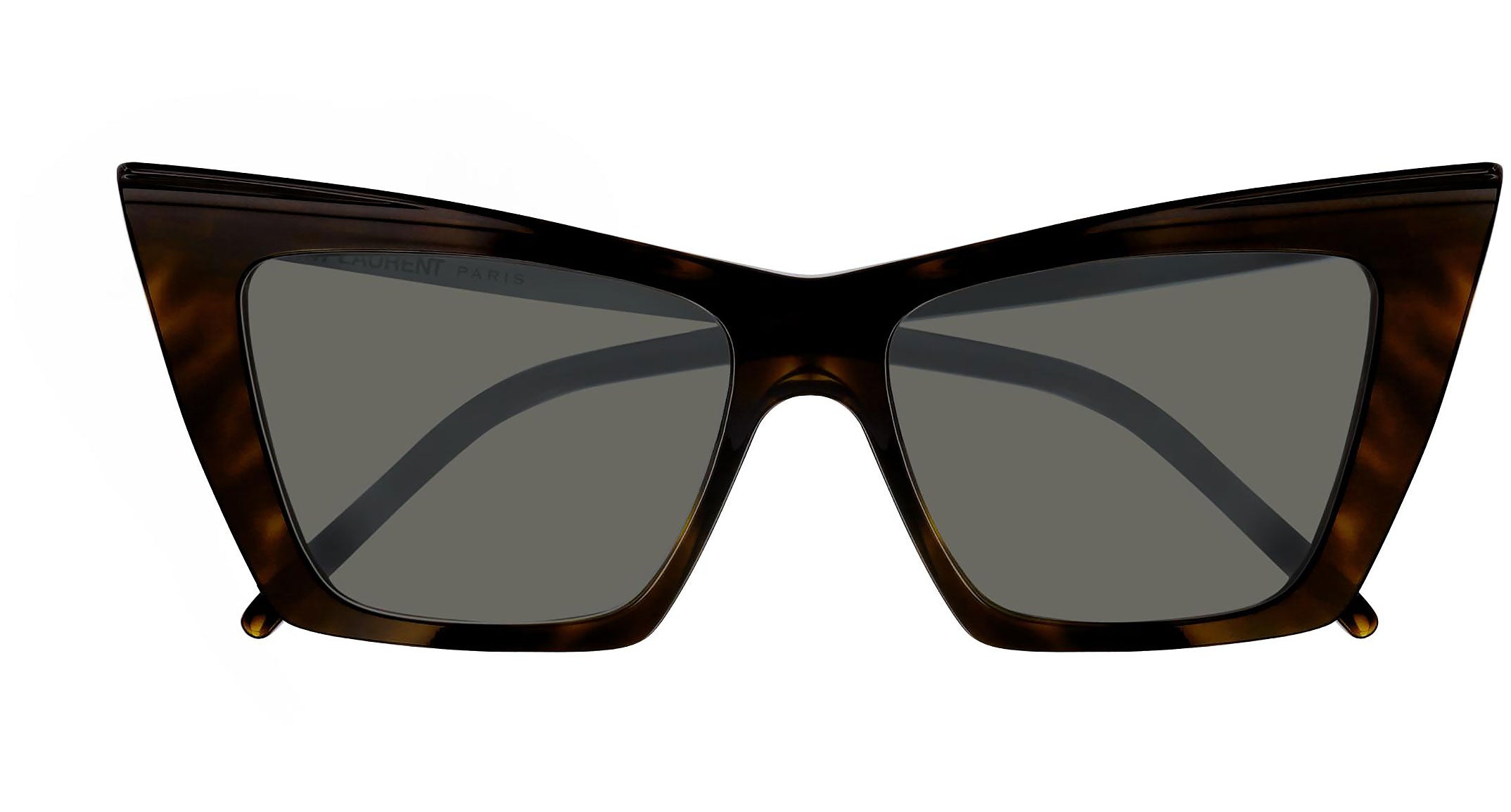 Yves Saint Laurent Black Cat-Eye Sunglasses with Brown Lenses Yves Saint Laurent Cat-Eye Gradient Sunglasses - Black  main image 4