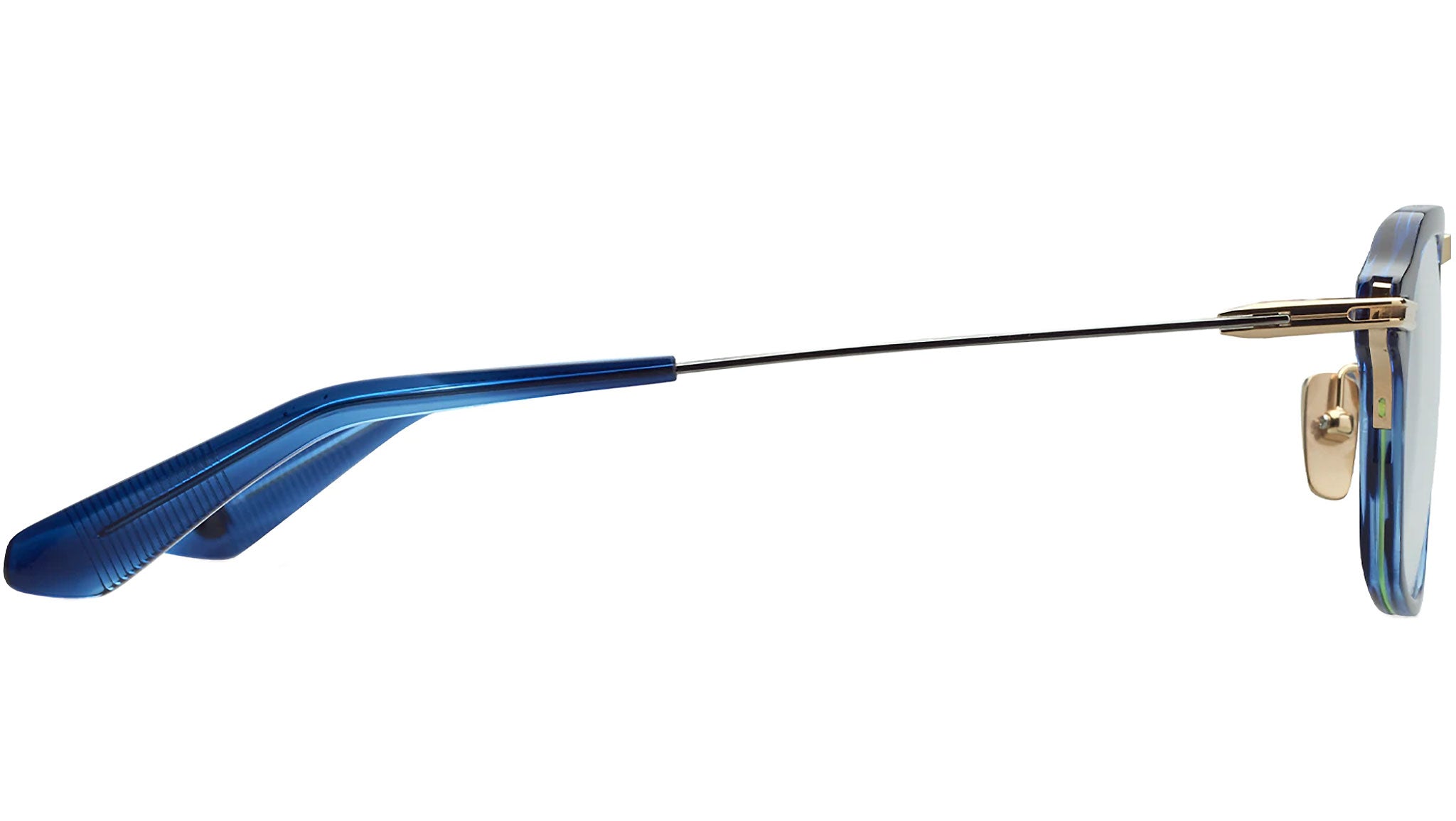 Dita Aegeus DTX413 Optical Frame 03 Blue Swirl Gold Black 