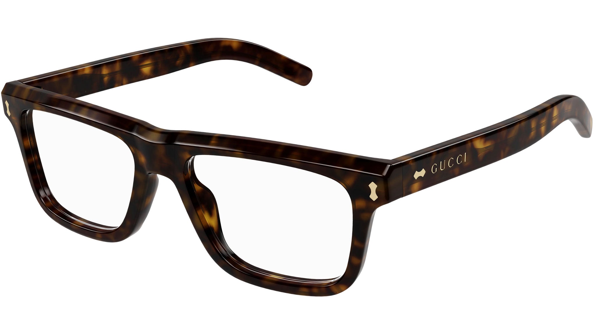 Gucci メガネ Gucci GG1525O 002 Eyeglasses Dark Havana - eye-oo.com