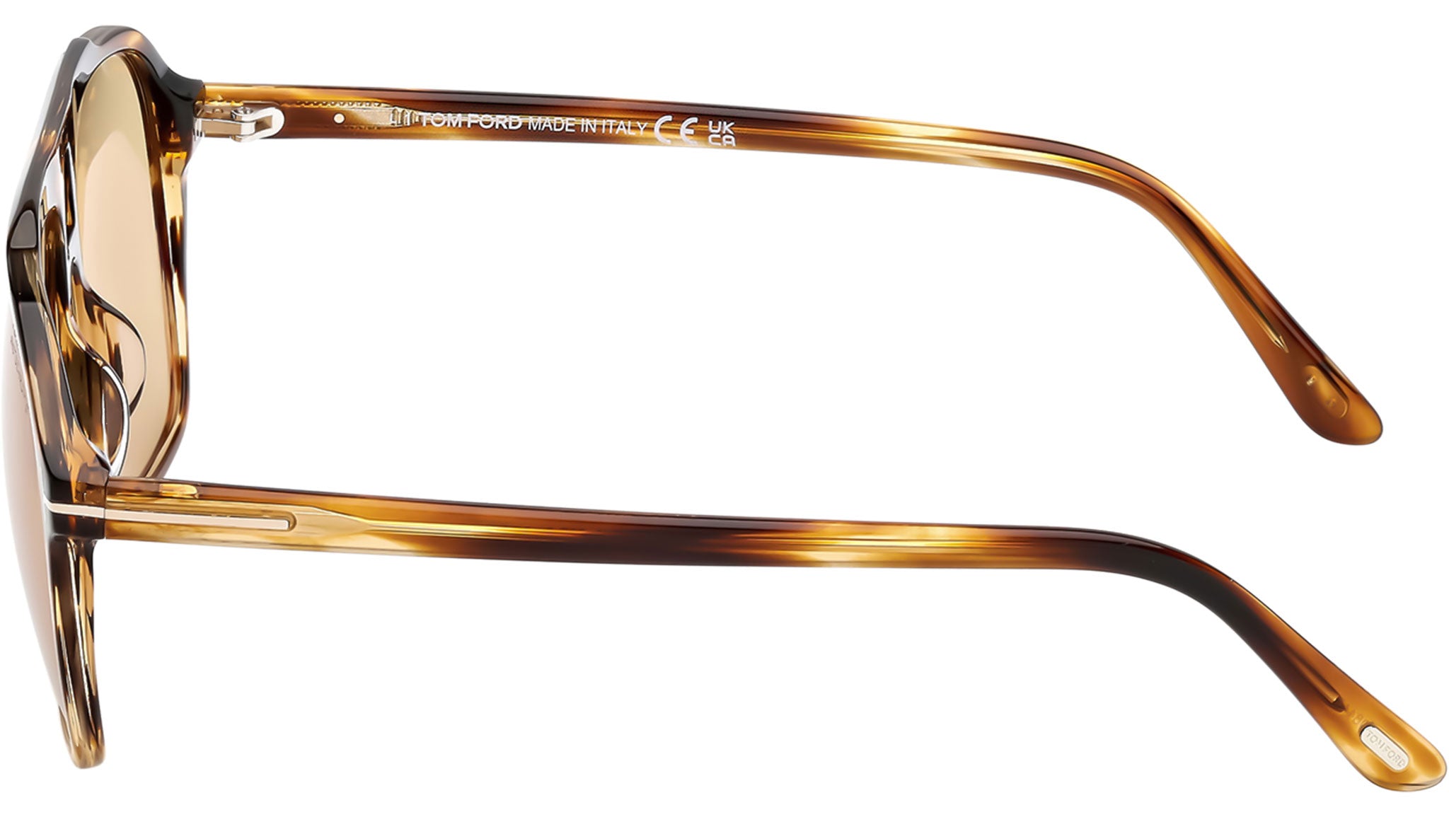 Tom Ford Autari Sunglasses FT1209 56E Coloured Havana - eye-oo.com