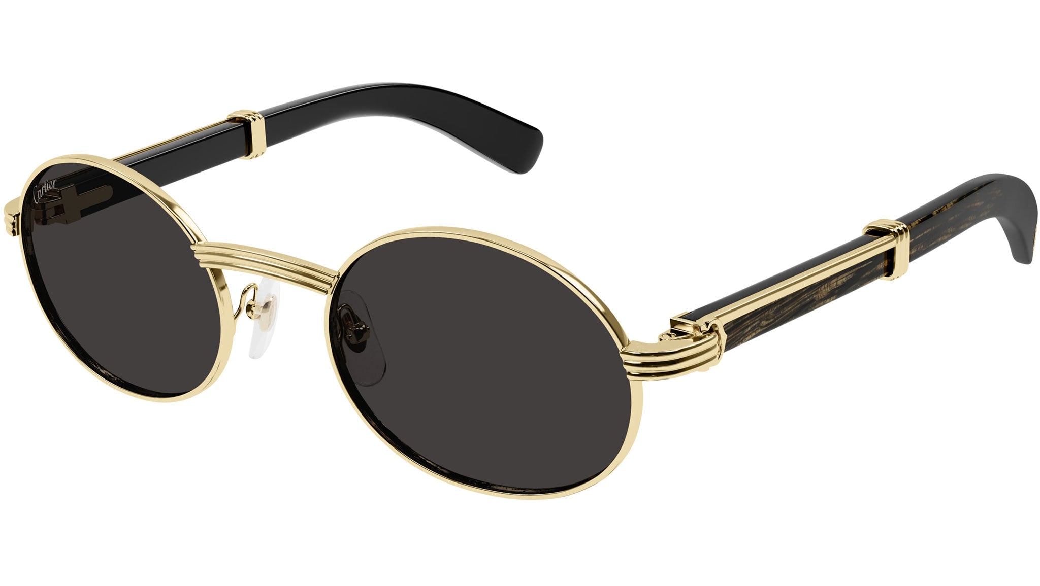 Cartier CT0464S Elegant Gold Sunglasses - eye-oo.com