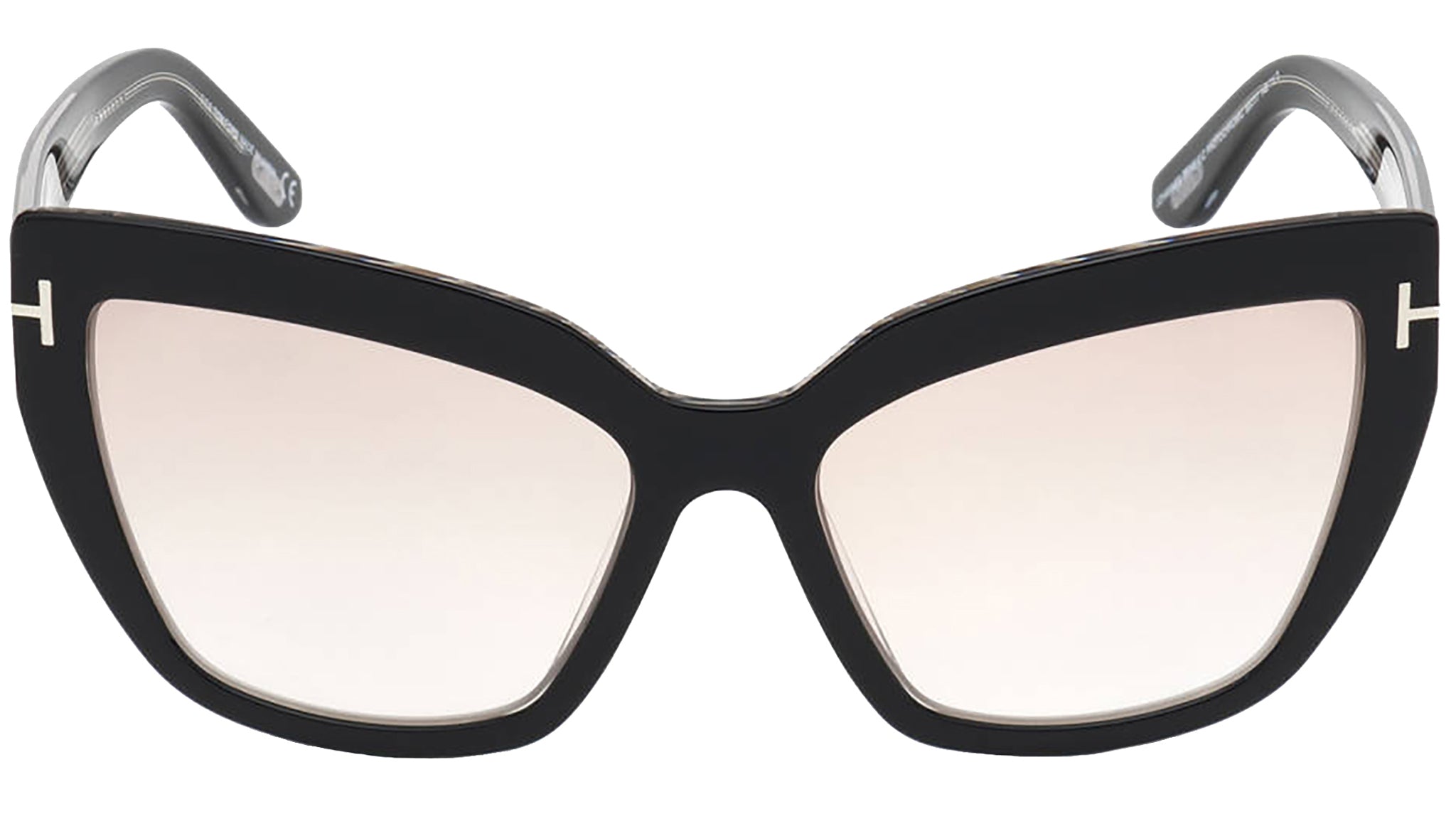 Tom Ford Johannes FT0745 Sunglasses 01Z Shiny Black - eye-oo.com
