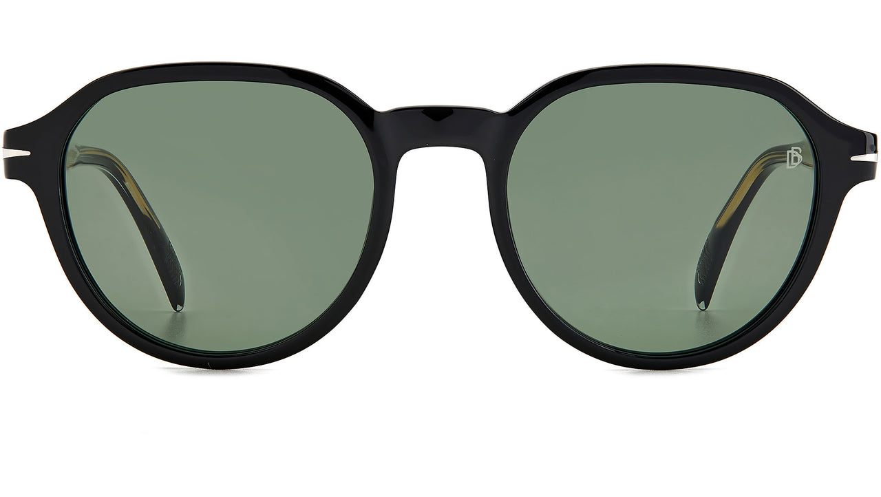 DB 1044/S Black Silver Green LightGreen Antireflex