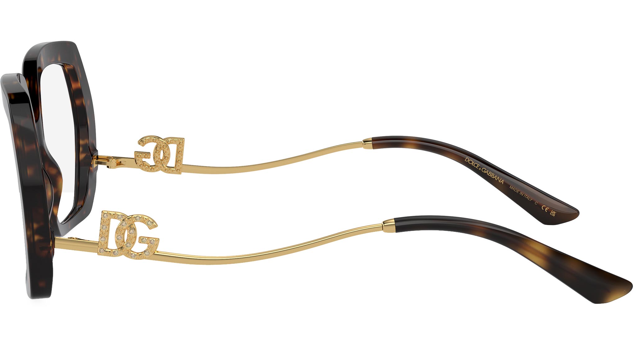 Dolce & Gabbana DG3390B Eyeglasses 502 Havana - eye-oo.com