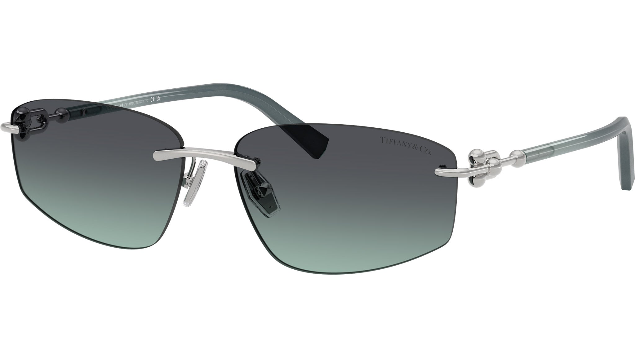 TF3114 Tiffany Sunglasses 60012G Silver - eye-oo.com