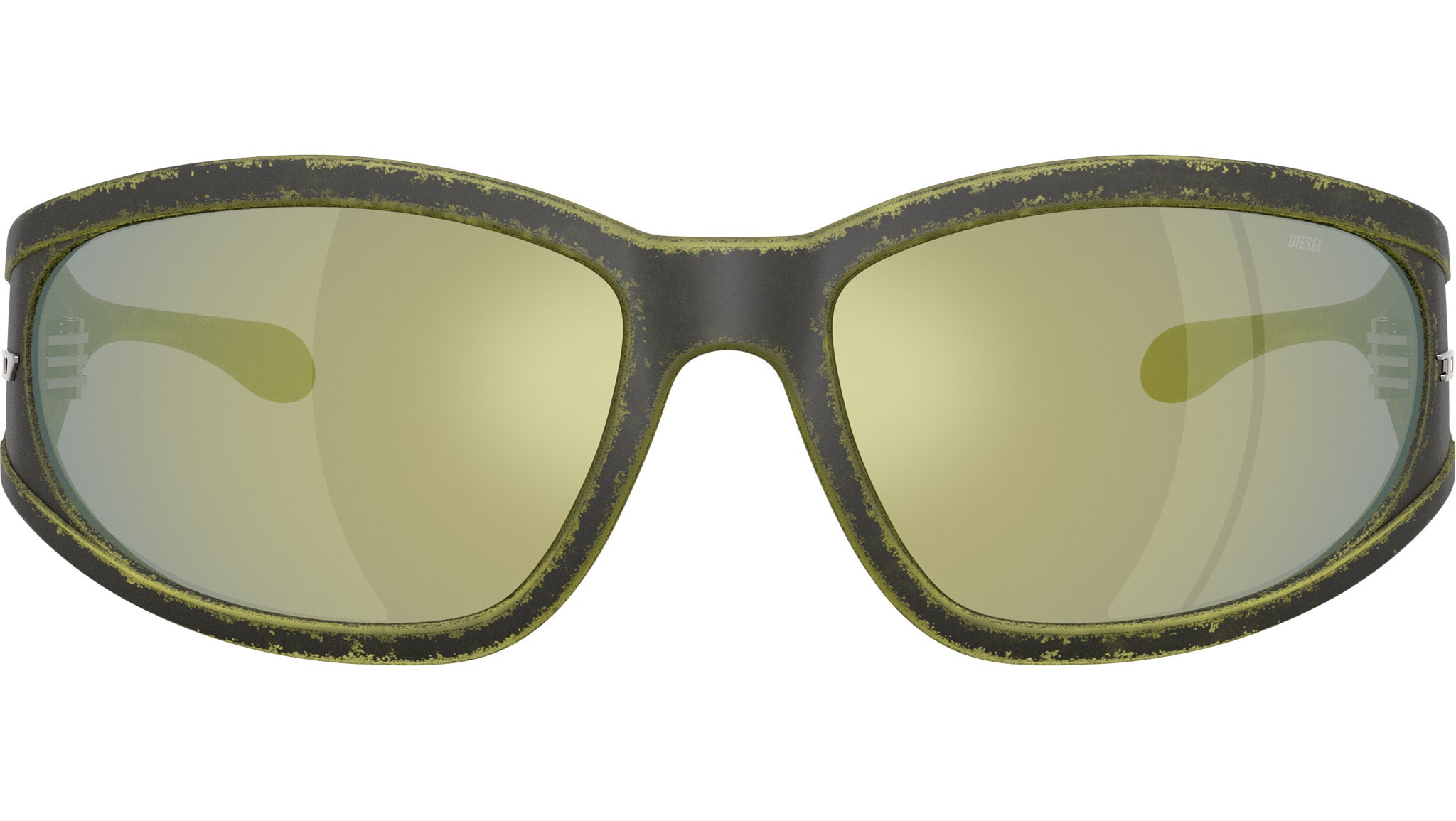 Diesel DL3002 Sunglasses 511/J2 Rusty Green Black - eye-oo.com