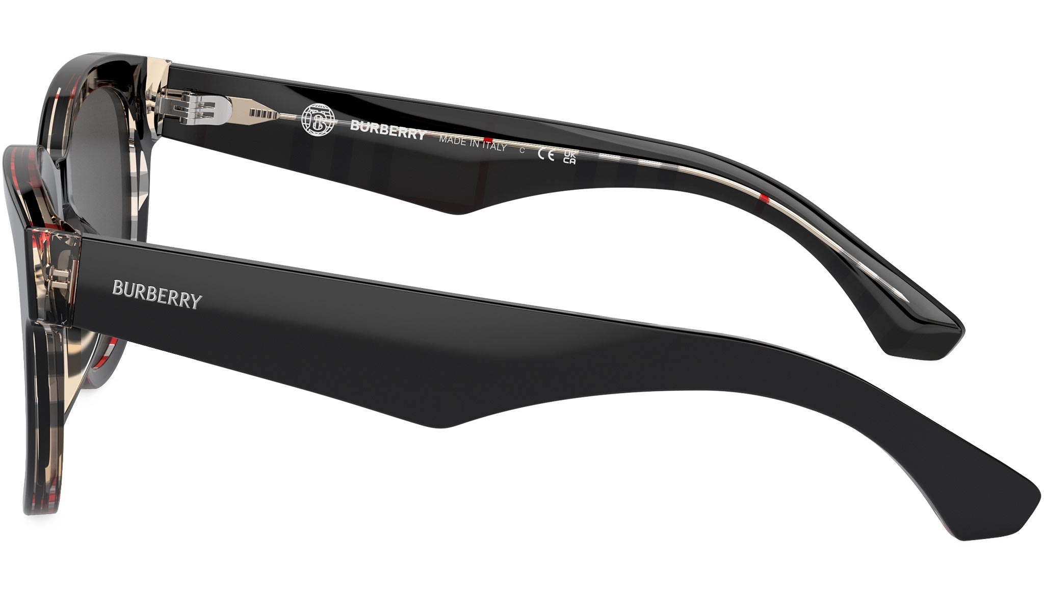 Burberry 0BE4432U Sunglasses 412187 Black - eye-oo.com
