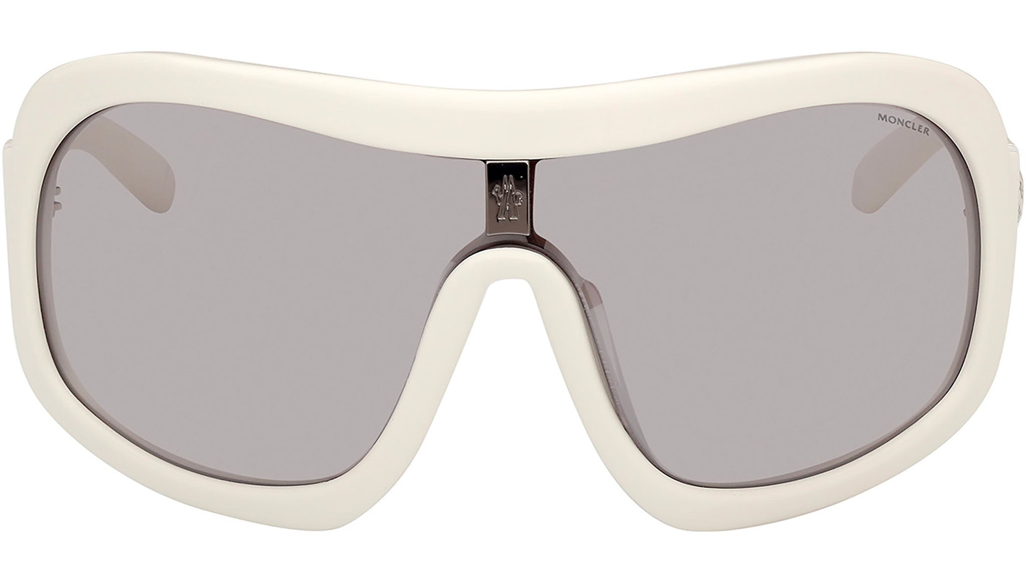 Moncler ML0281 21C Goggles Shiny White - eye-oo.com