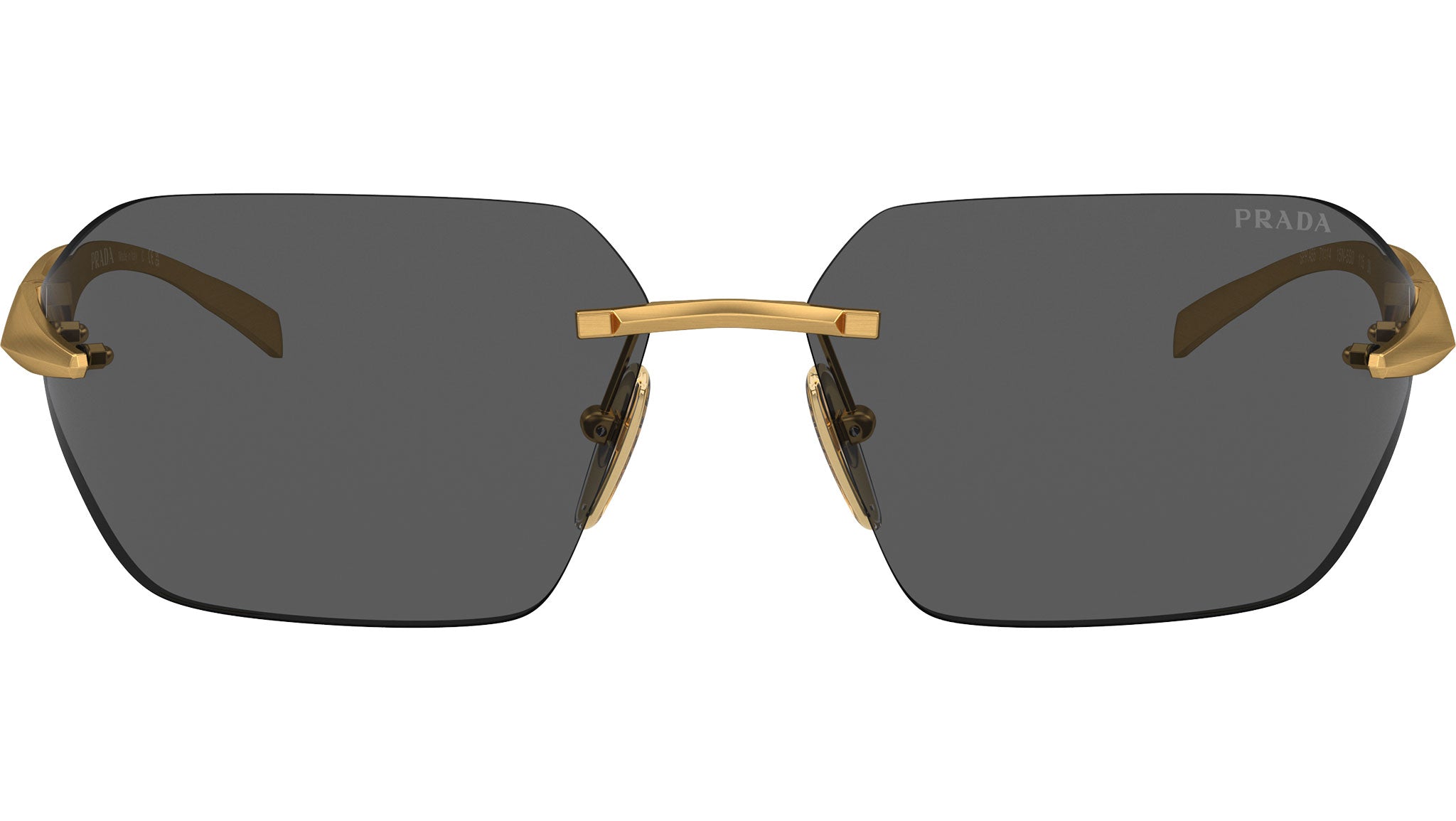 Prada PR A55S Sunglasses 15N5S0 Gold - eye-oo.com