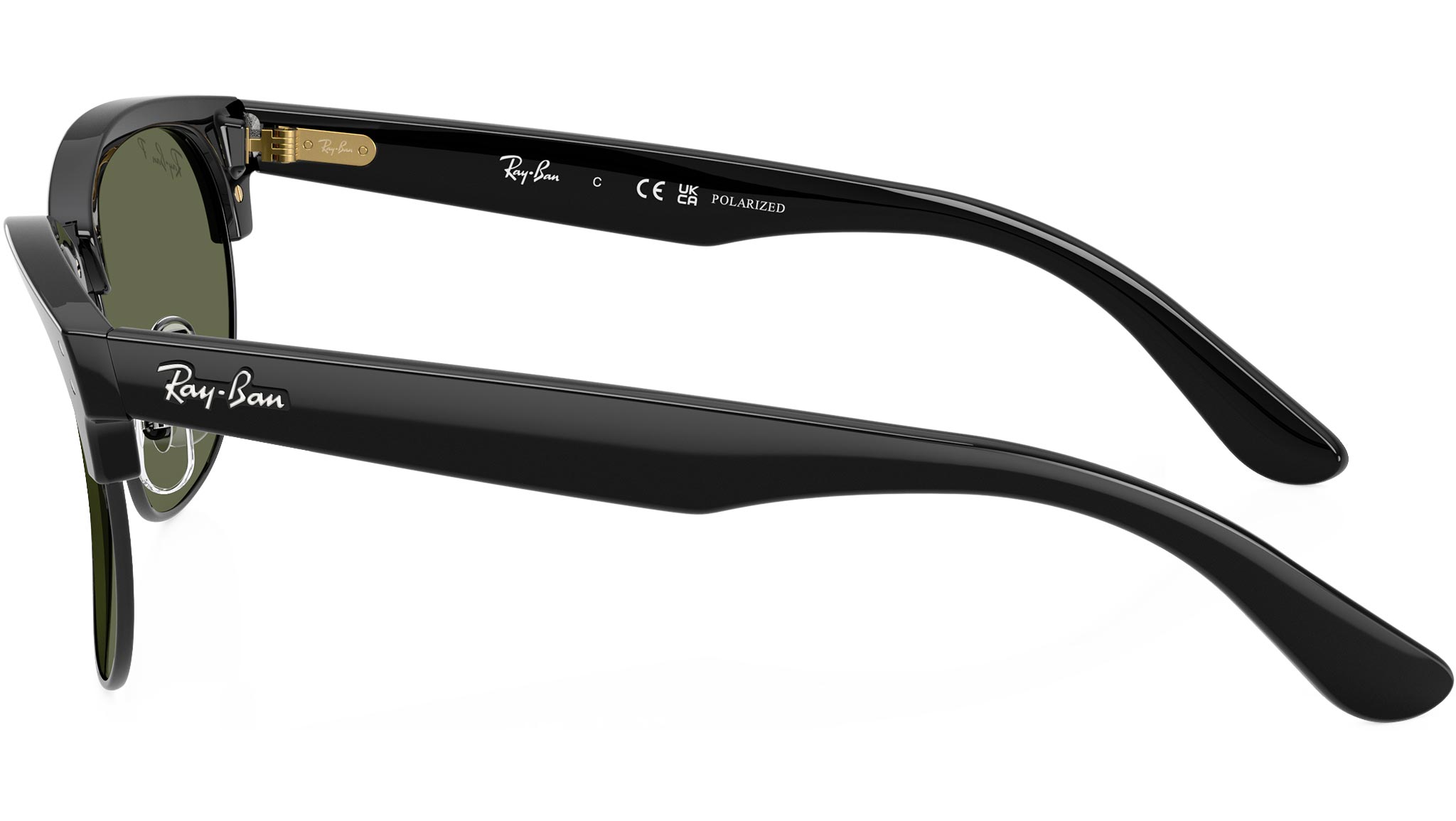 Ray-Ban Clubmaster Reverse RBR0504S Sunglasses 67839A Black On