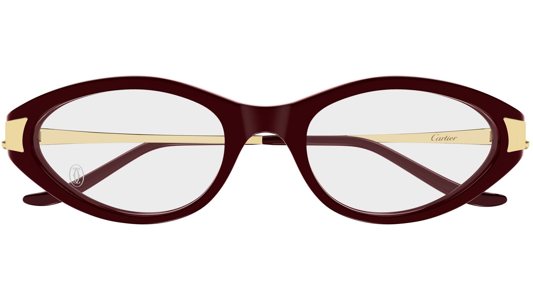 Cartier CT0633O Eyeglasses 003 Burgundy Burgundy - eye-oo.com display picture 2