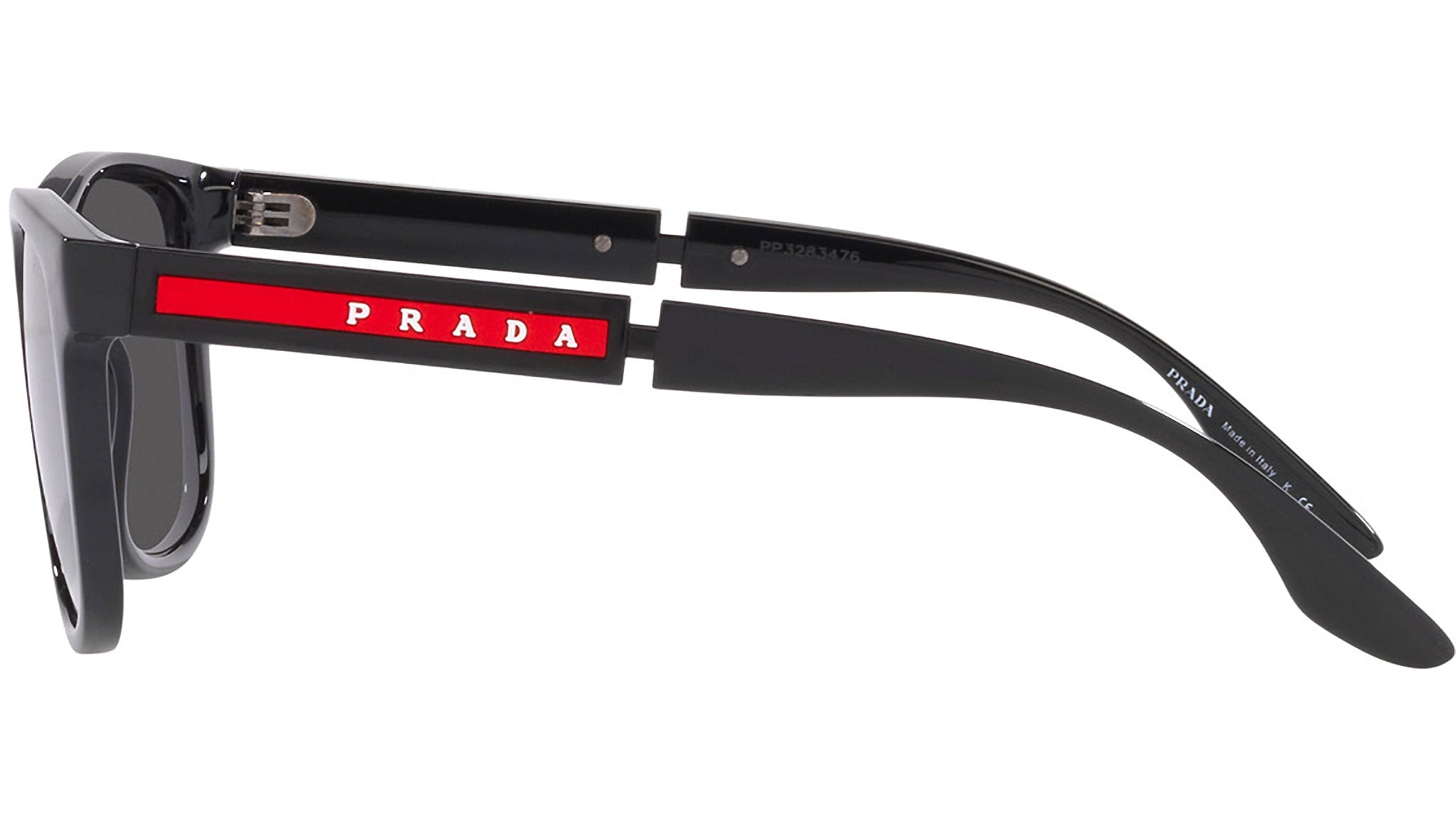 Prada Linea Rossa Sunglasses PS 04XS 1AB5S0 Black - eye-oo.com