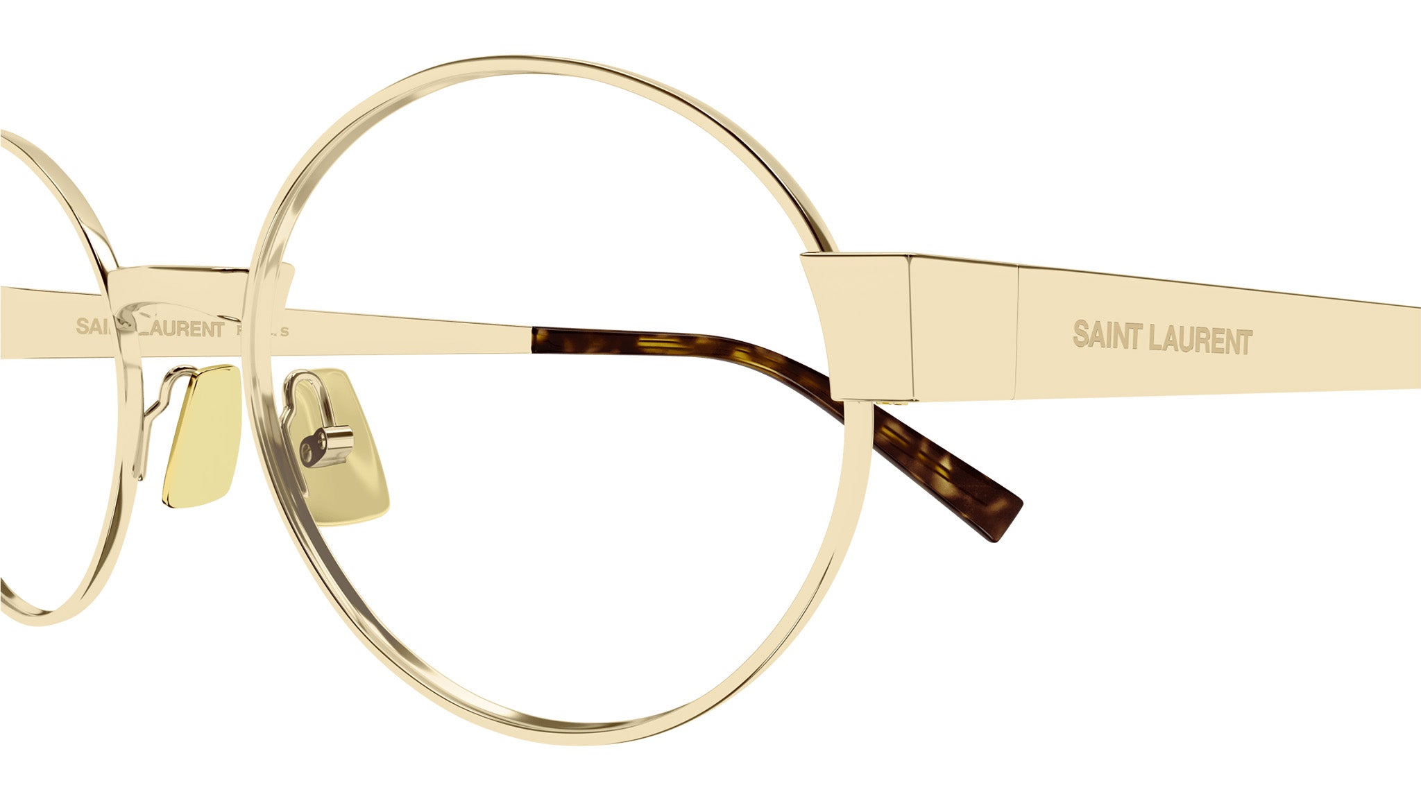 14KGF金張り】Yves Saint Laurent ヴィンテージ メガネ Yves Saint