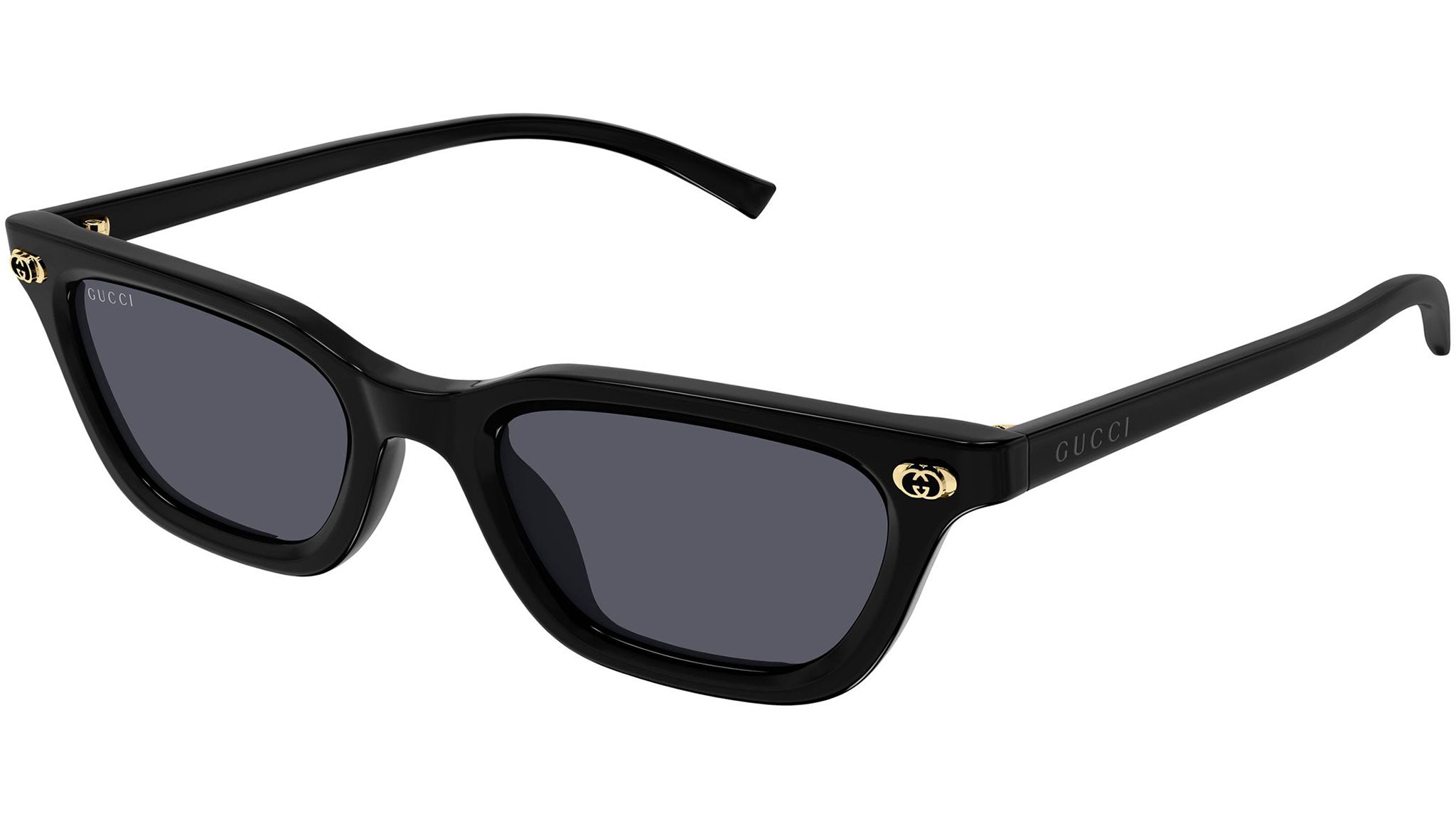 Gucci GG1944S 001 Black Cat Eye Sunglasses - eye-oo.com