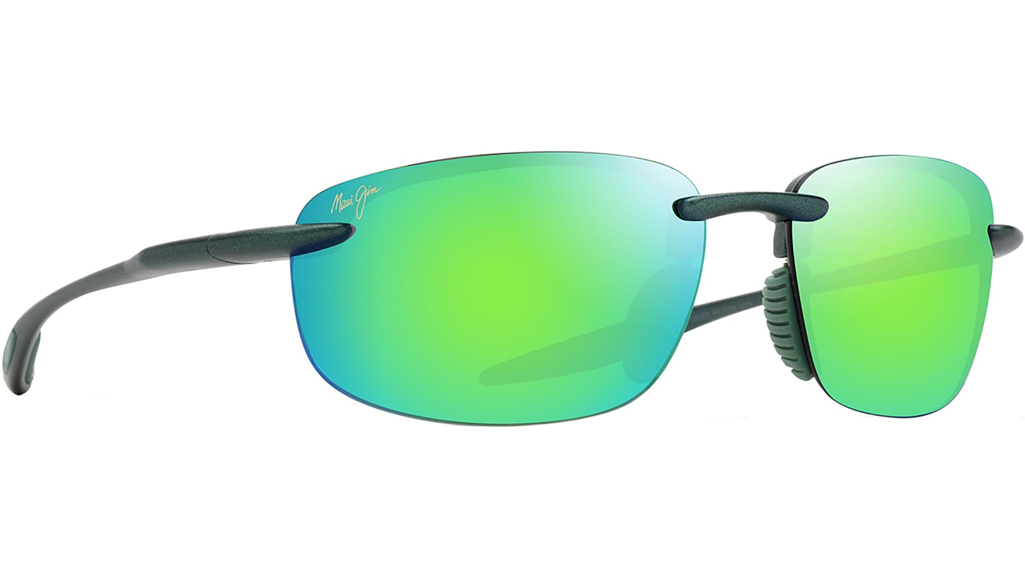 Maui Jim Hookipa Ultra GM676 15 Sunglasses Metal Matte Green