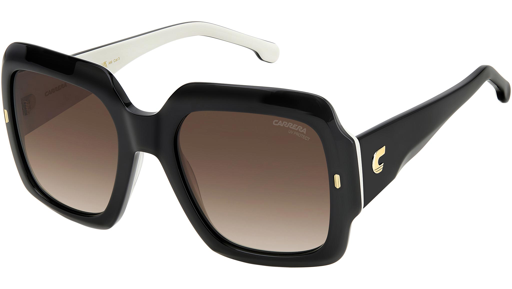 Carrera 3004/S 80S HA Sunglasses Black White