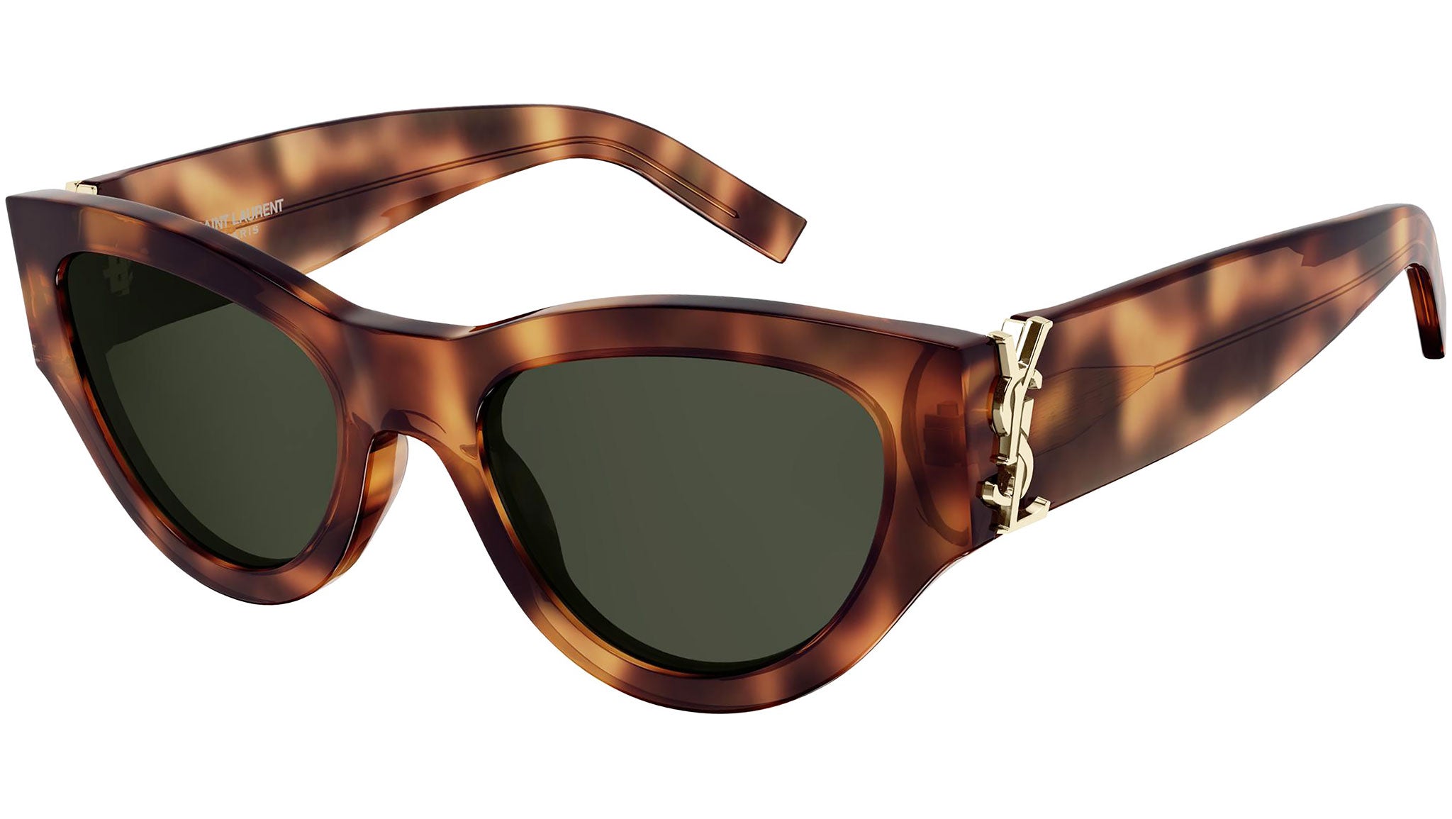 Saint Laurent SL M94 Sunglasses 003 Havana - eye-oo.com