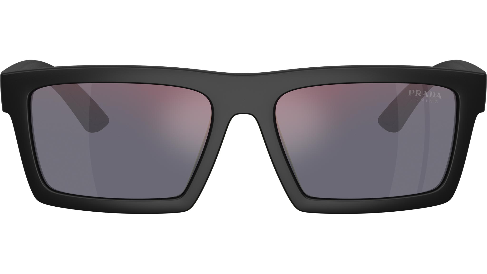 PS A07S Prada Linea Rossa Sunglasses 1BO10A Matte Black - eye-oo.com
