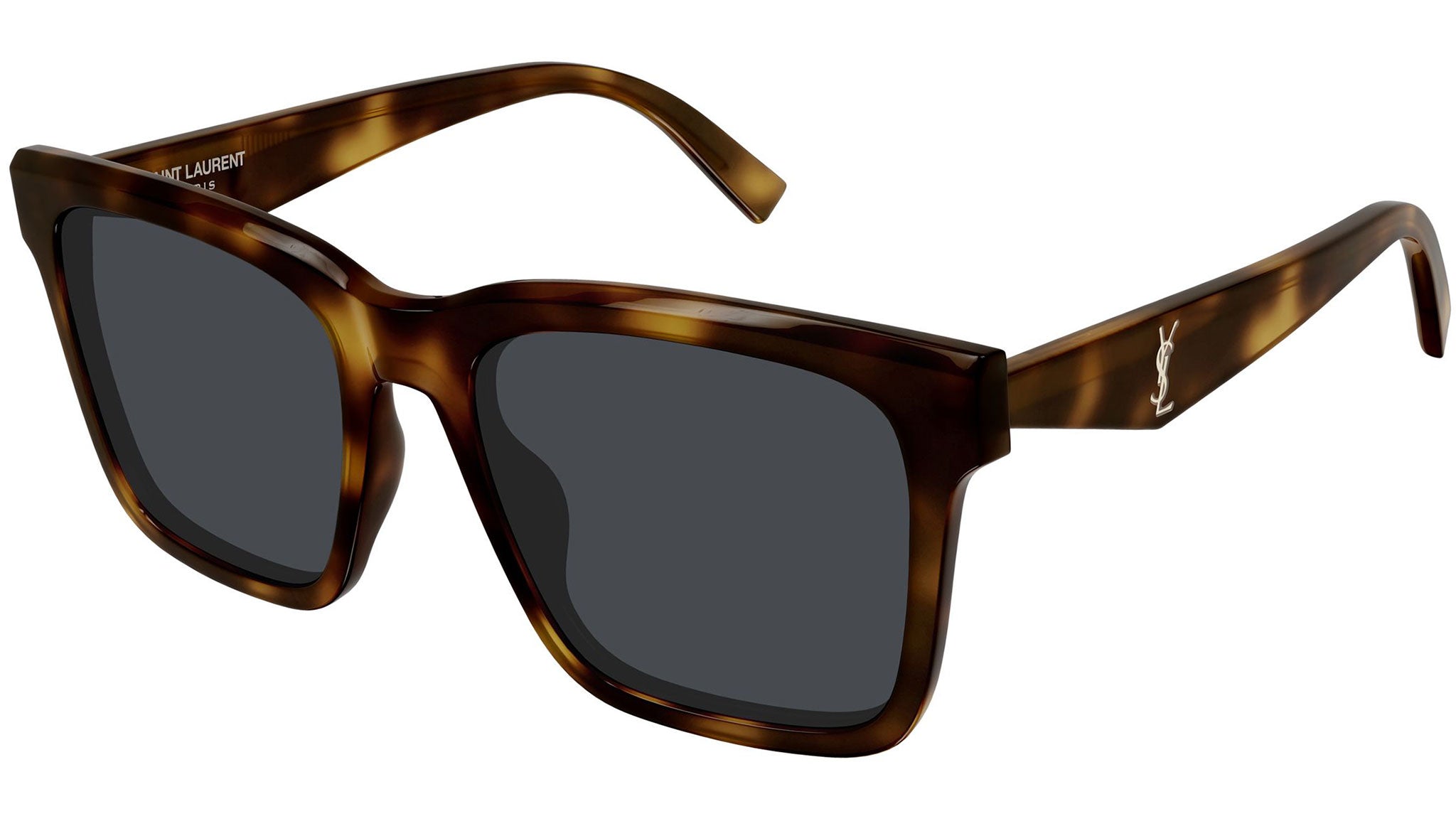 Saint Laurent SL M170 Sunglasses 003 Havana Grey - eye-oo.com