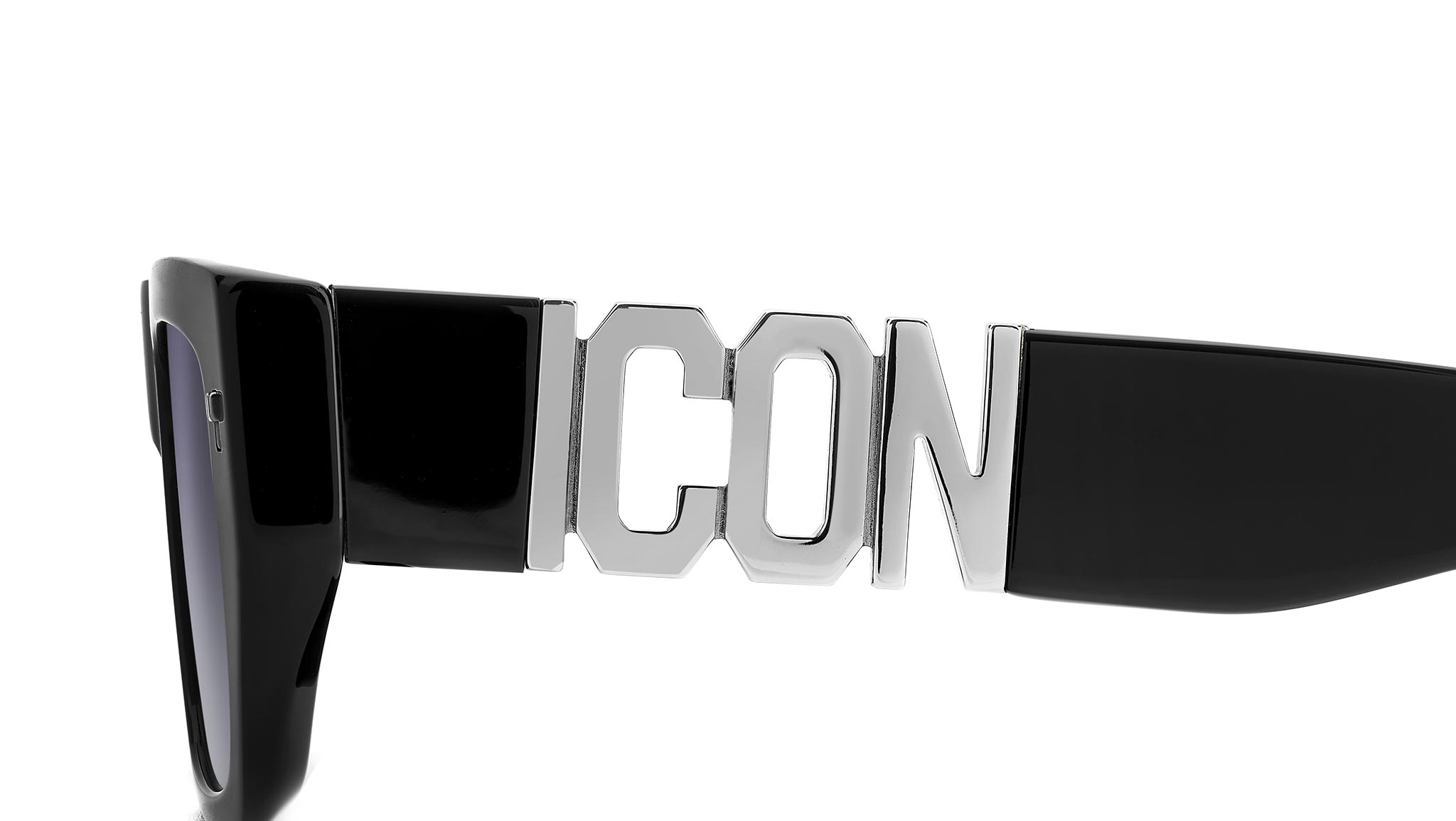 Dsquared2 ICON 0011/S 807 Sunglasses Black - eye-oo.com