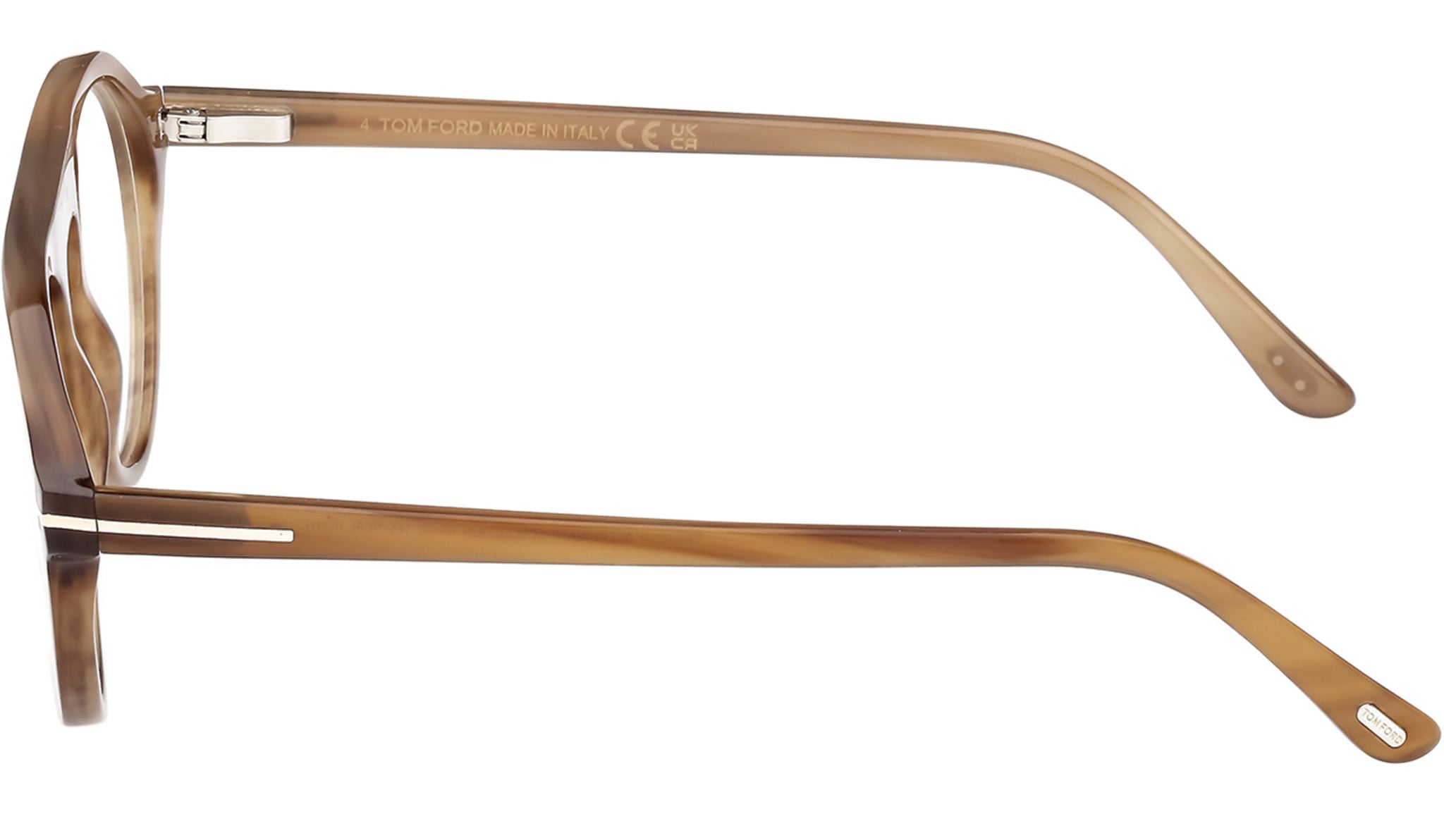 TOM FORD ベージュ スーツ 7-46 R Tom Ford Private Collection Optical Frame 062 Beige Horn - eye-oo.com