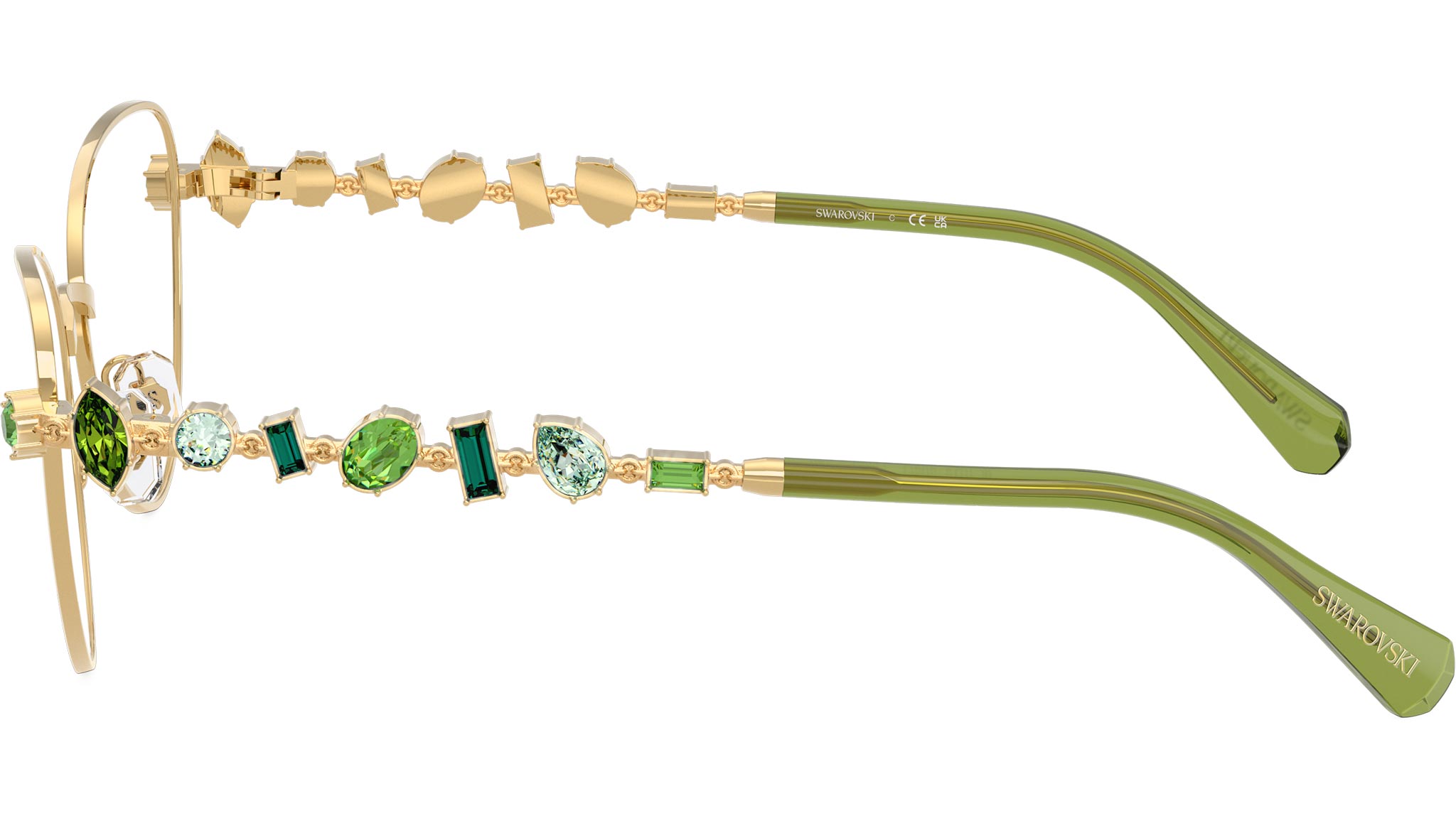 Swarovski SK1024 Glasses 404G Gold - eye-oo.com