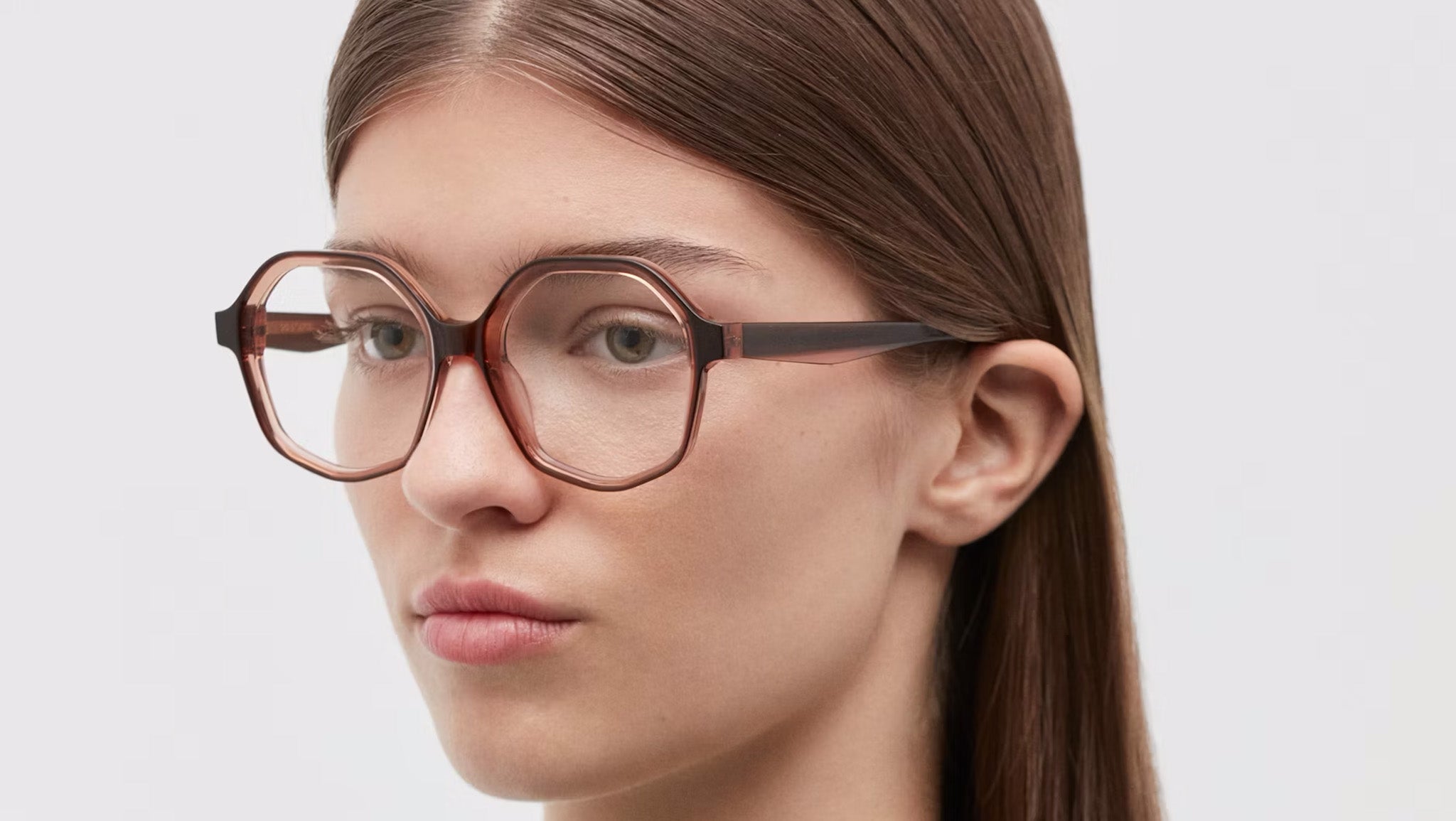 banbe the gigi brown tan tortoise square retro 90\'s sunglasses eyewear NEW Gigi Studios Romina 6831 0 Optical Frame Brown - eye-oo.com main image 2