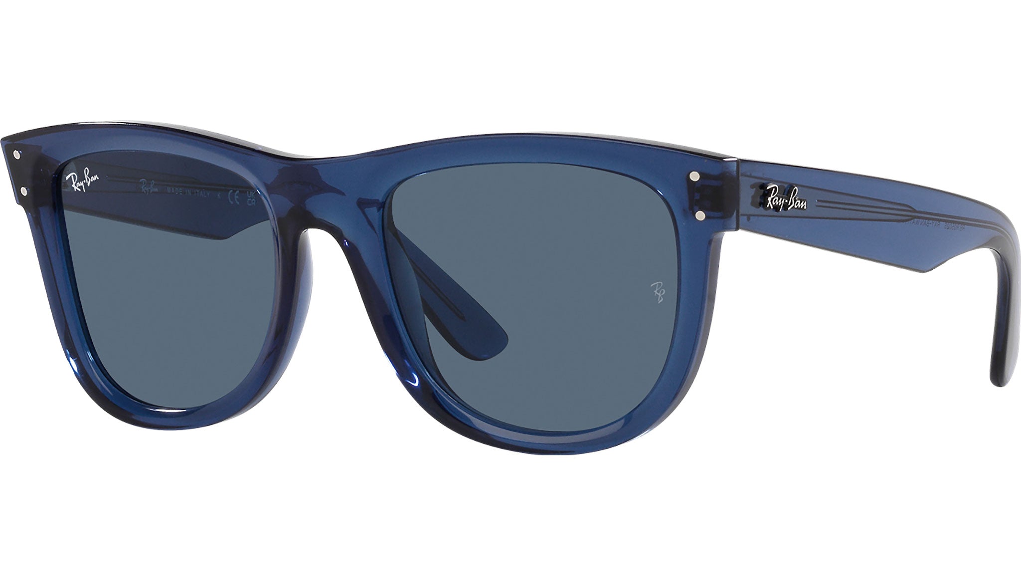 Ray-Ban Wayfarer Reverse RBR0502S 67083A Navy Sunglasses - eye-oo.com